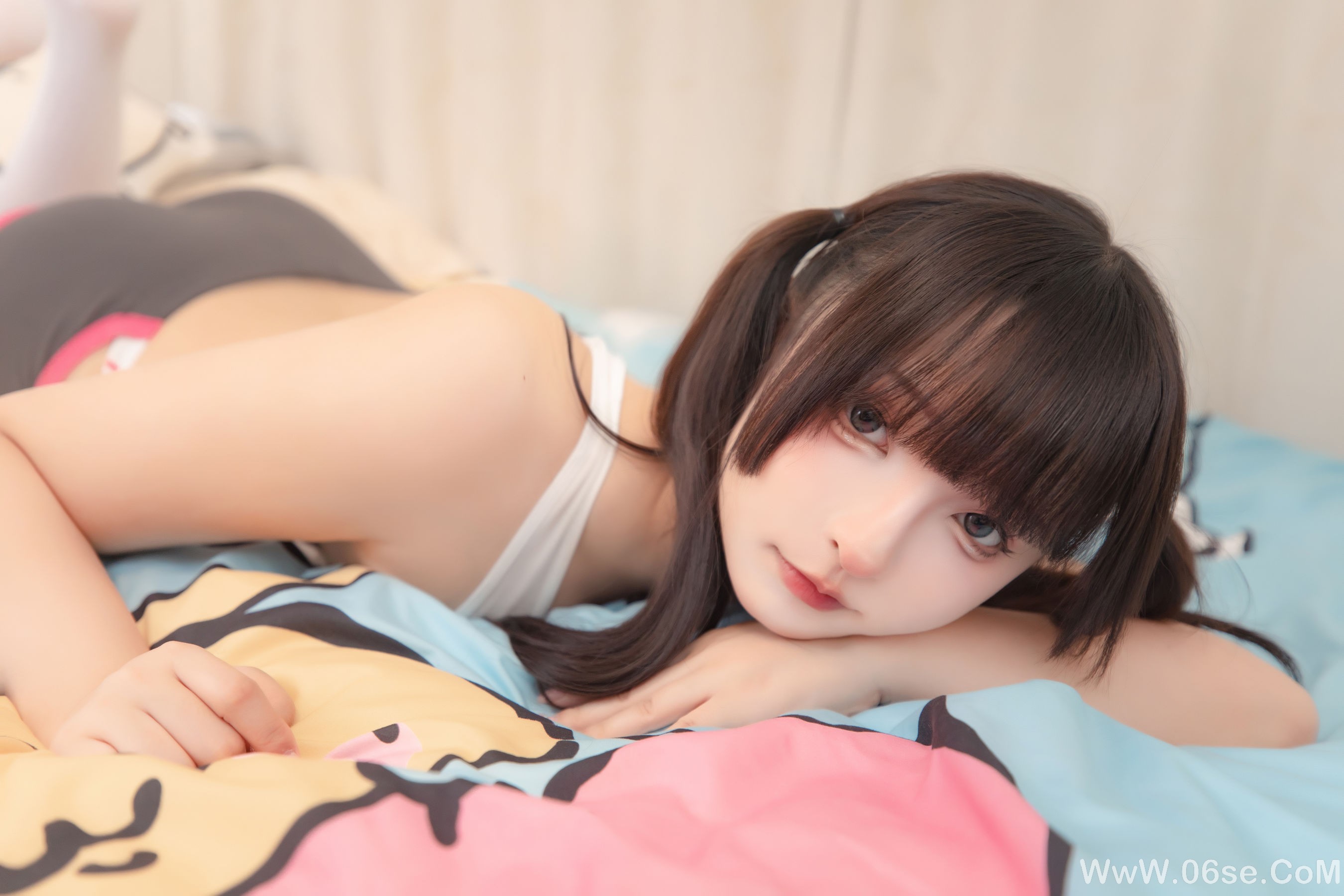 图片[72]-萝莉 神楽板真冬 之伸展少女 [75P]-六色网