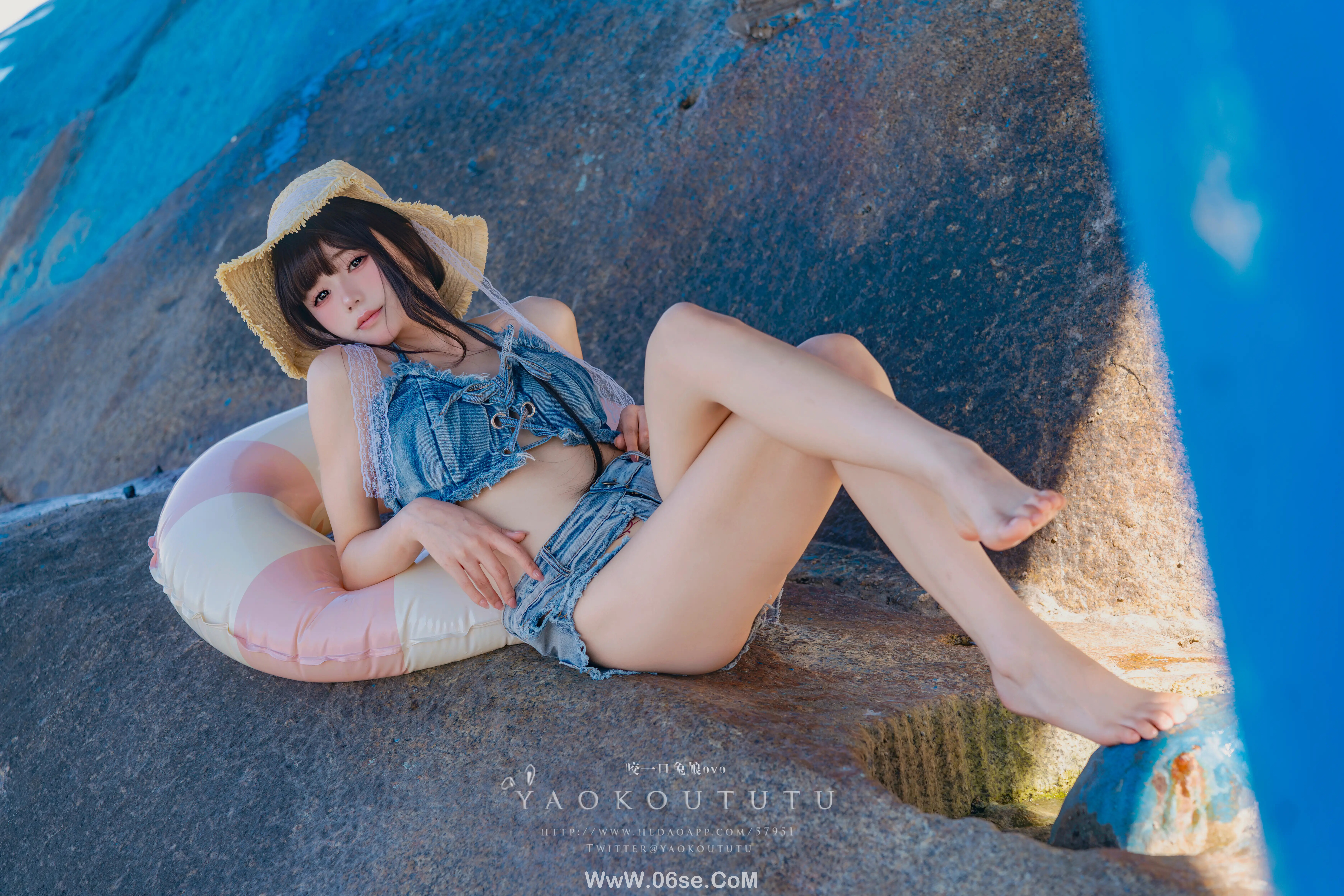 图片[82]-咬一口兔娘 海の夏日-六色网