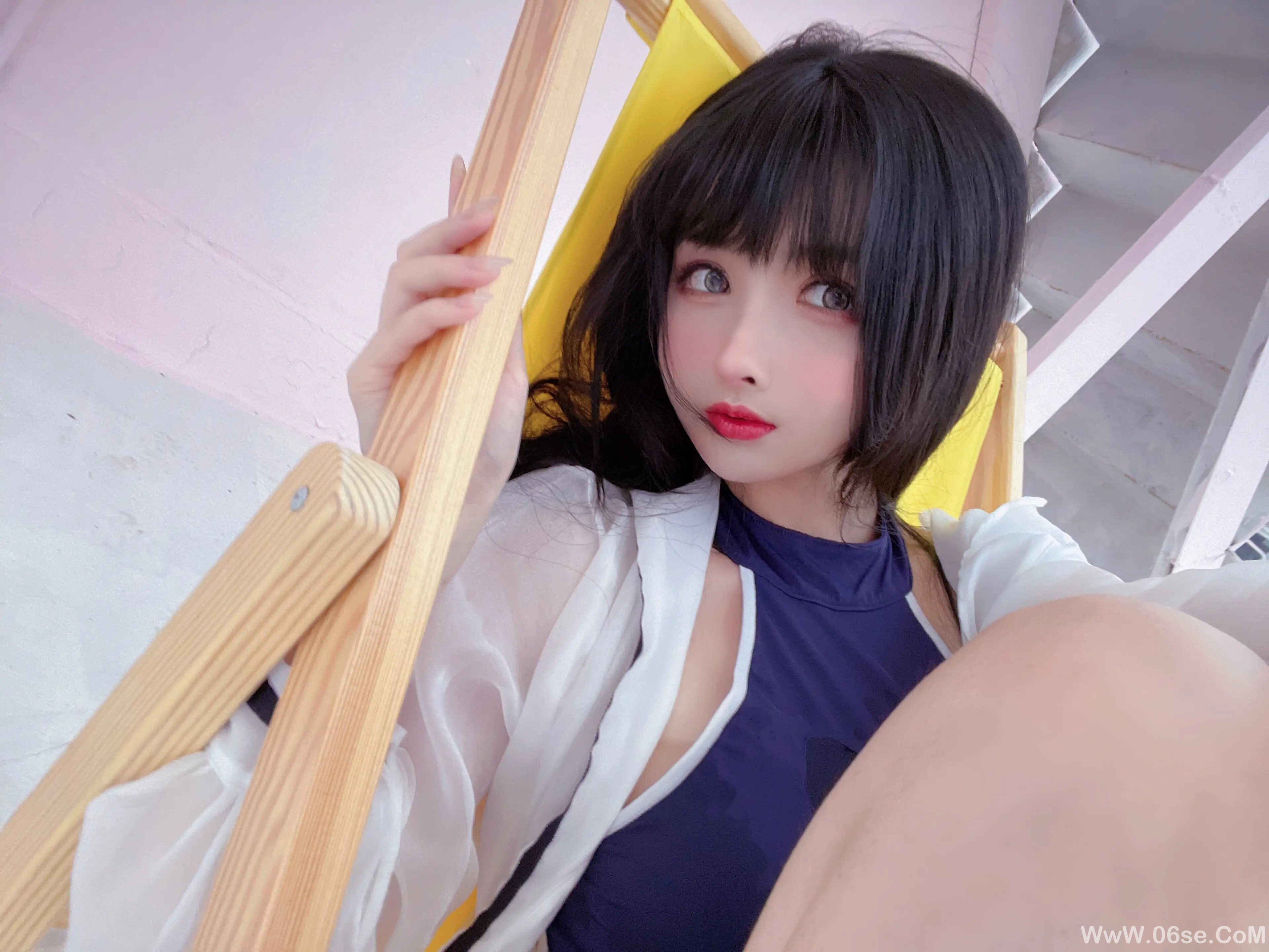 图片[33]-肉扣热热子(rioko凉凉子) 天台竞泳-六色网