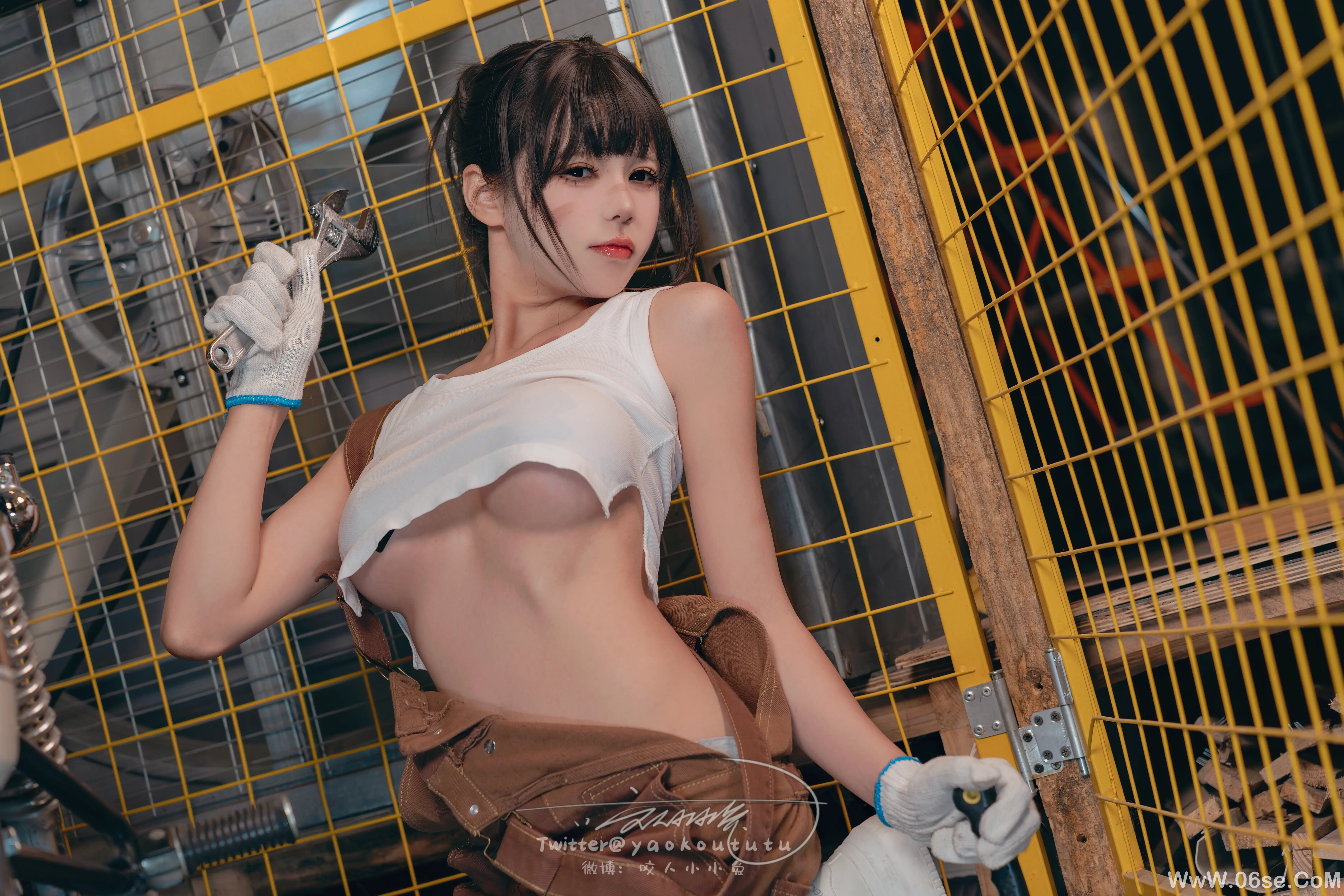 图片[21]-咬一口兔娘 机车修理工-六色网