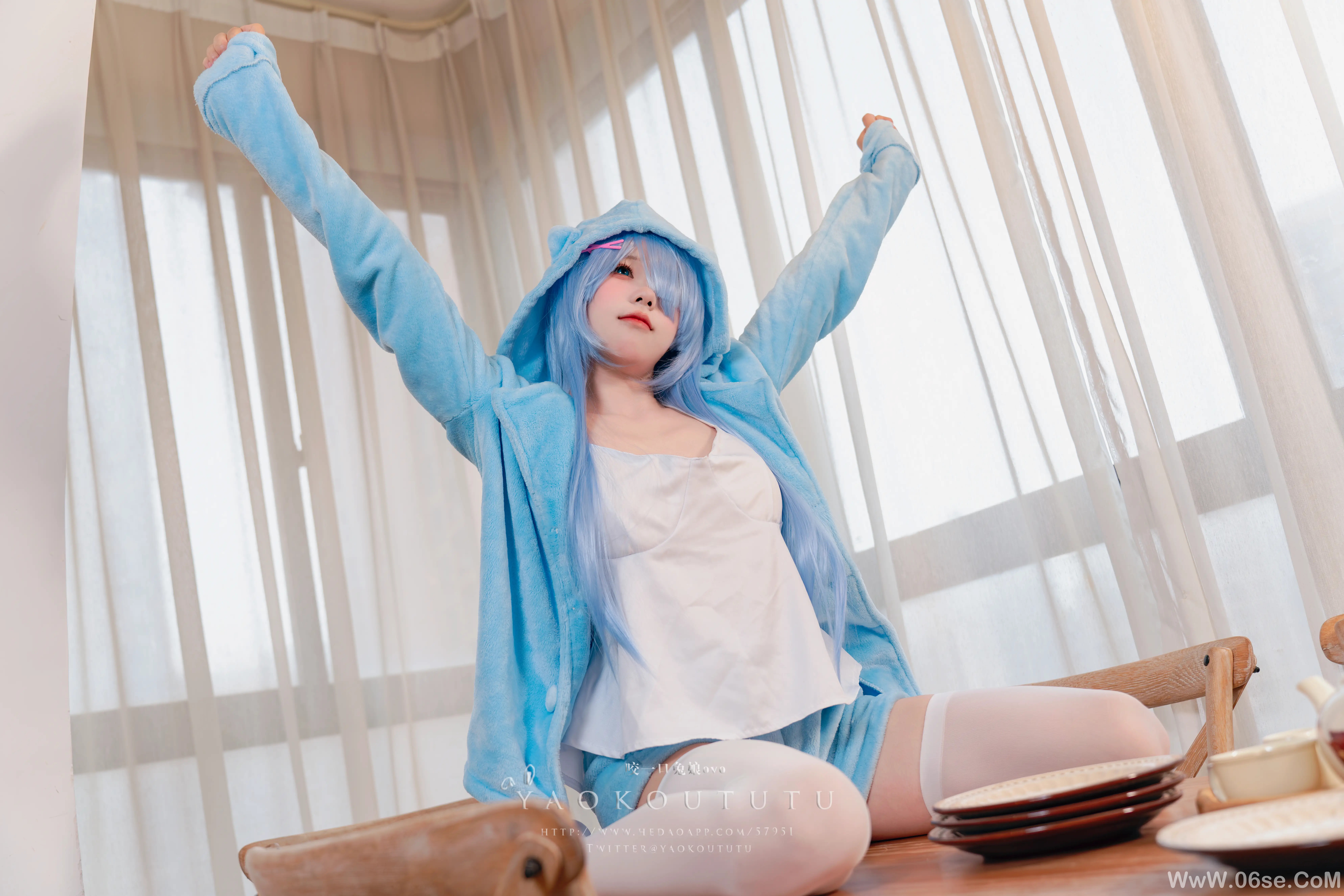 图片[17]-咬一口兔娘 蕾姆喵喵-六色网