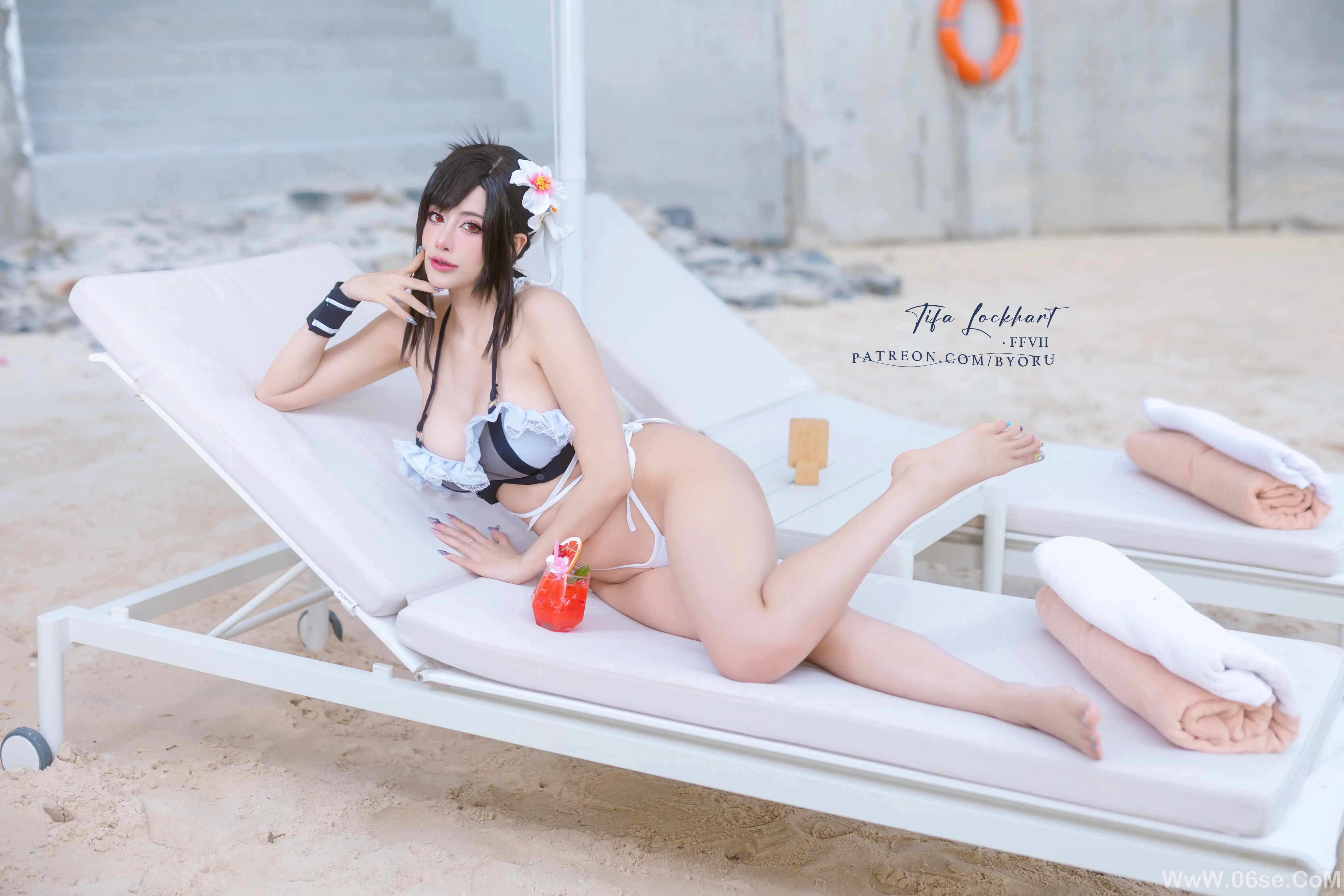 图片[14]-Byoru – Tifa FF7r bikini-六色网