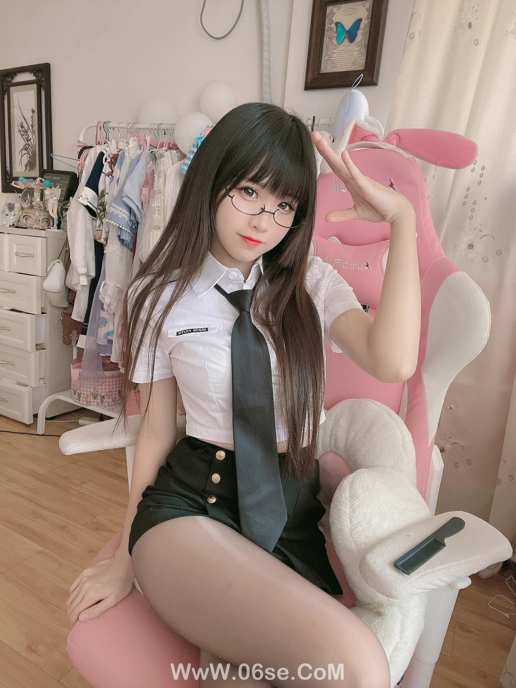 图片[113]-miko酱ww 自拍系列mikoの黑丝01-六色网