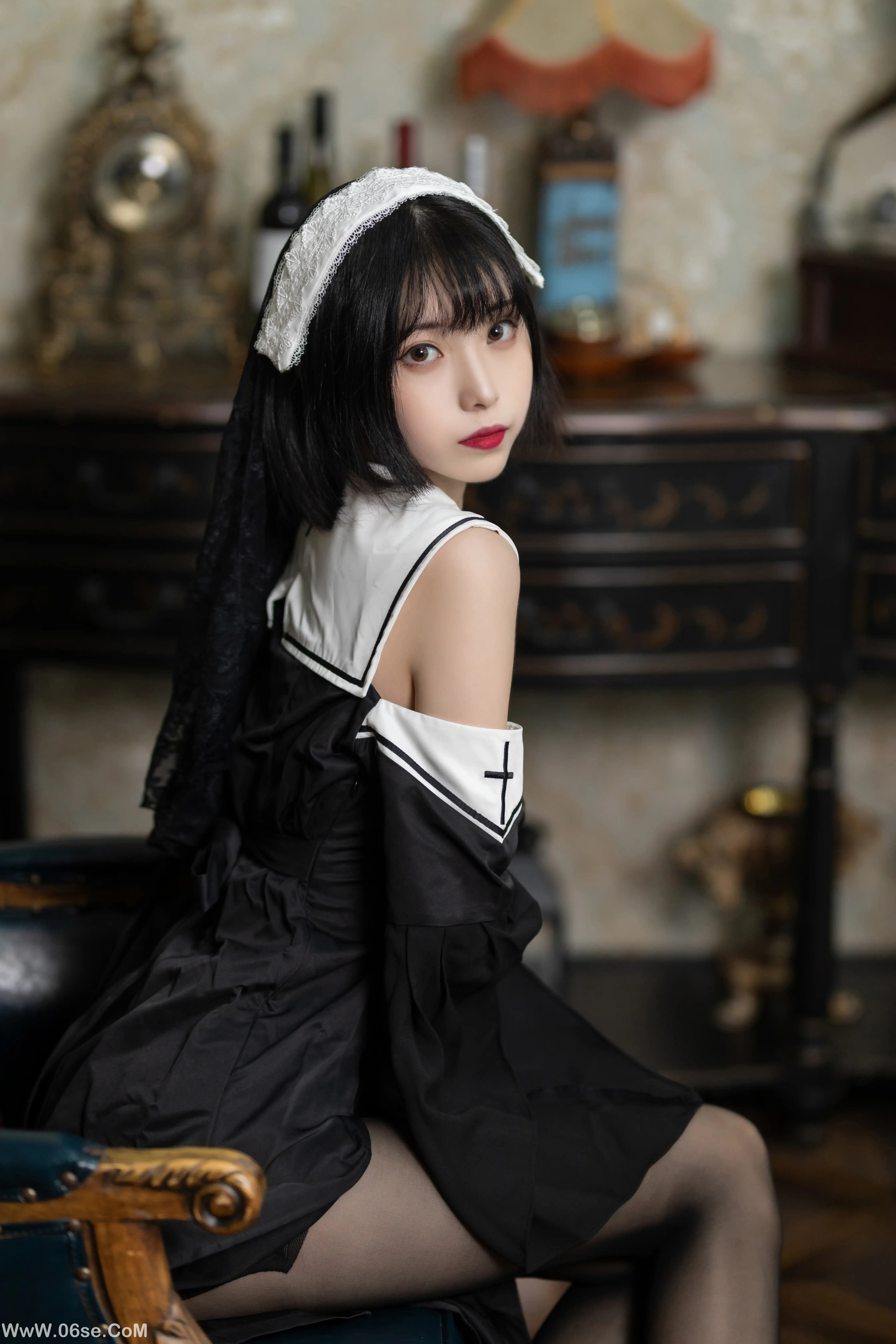 图片[16]-许岚LAN 暗黑修女-六色网