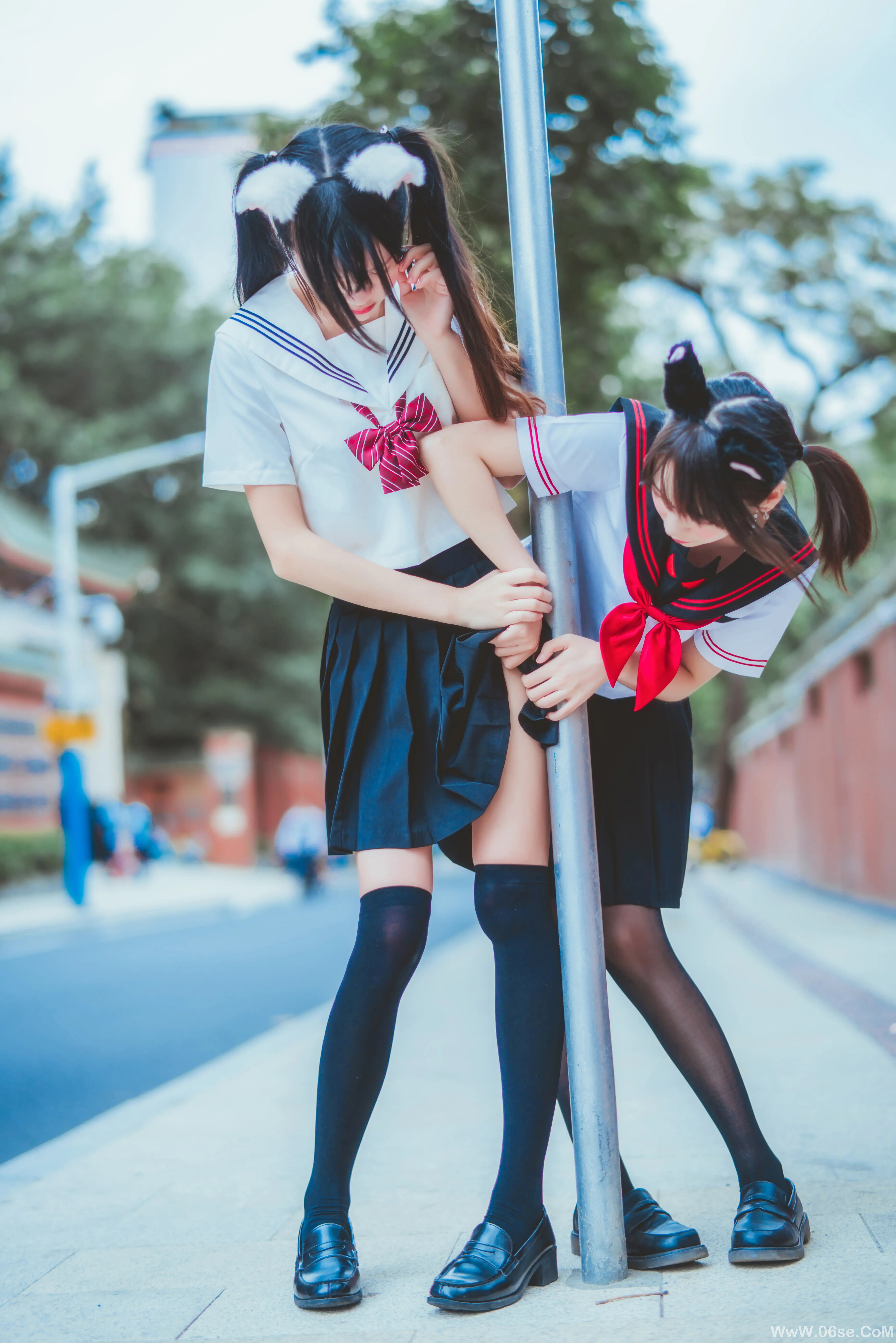 图片[7]-桜桃喵&疯猫ss-JK百合2-六色网
