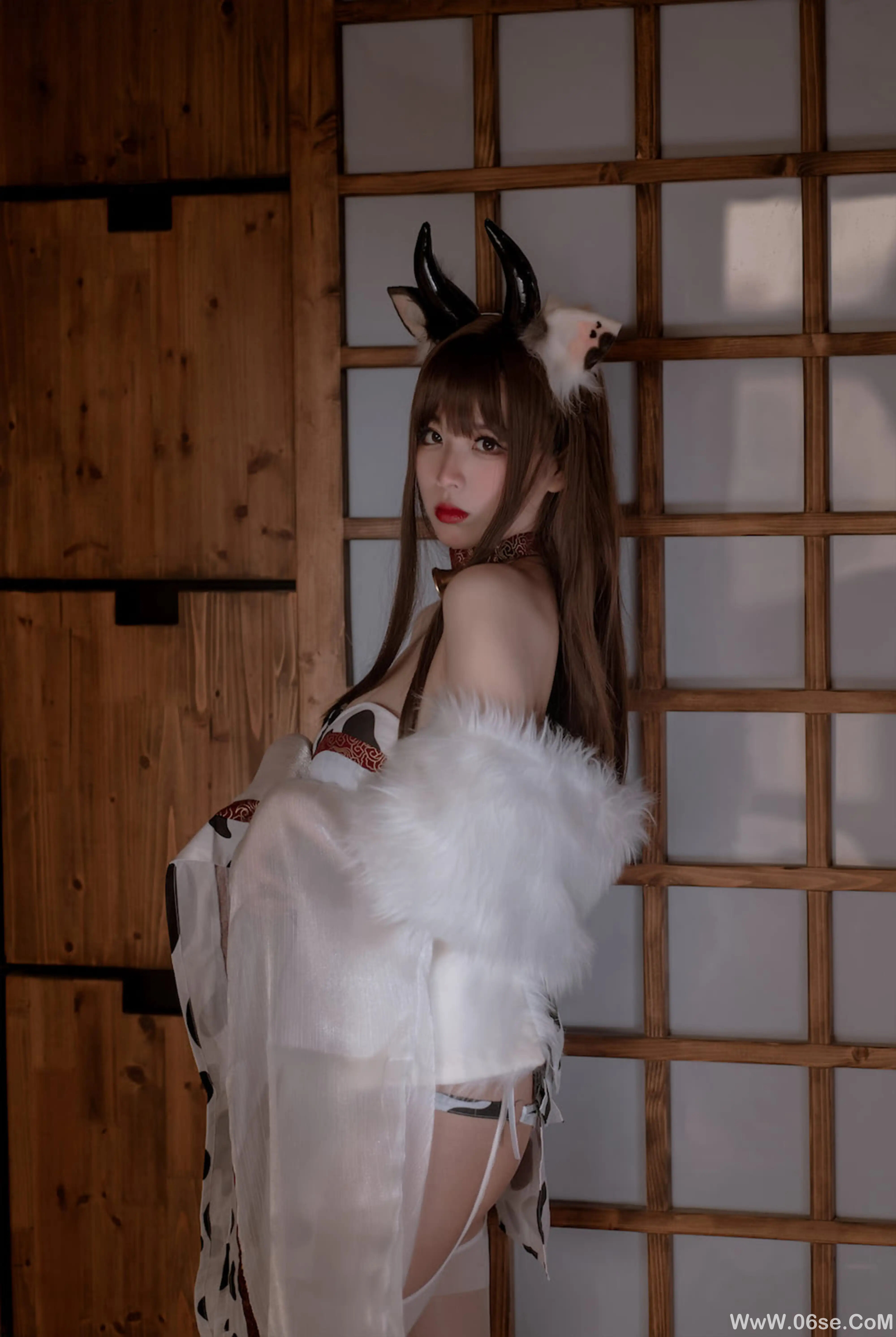 图片[29]-轩萧学姐 牛牛和服-六色网