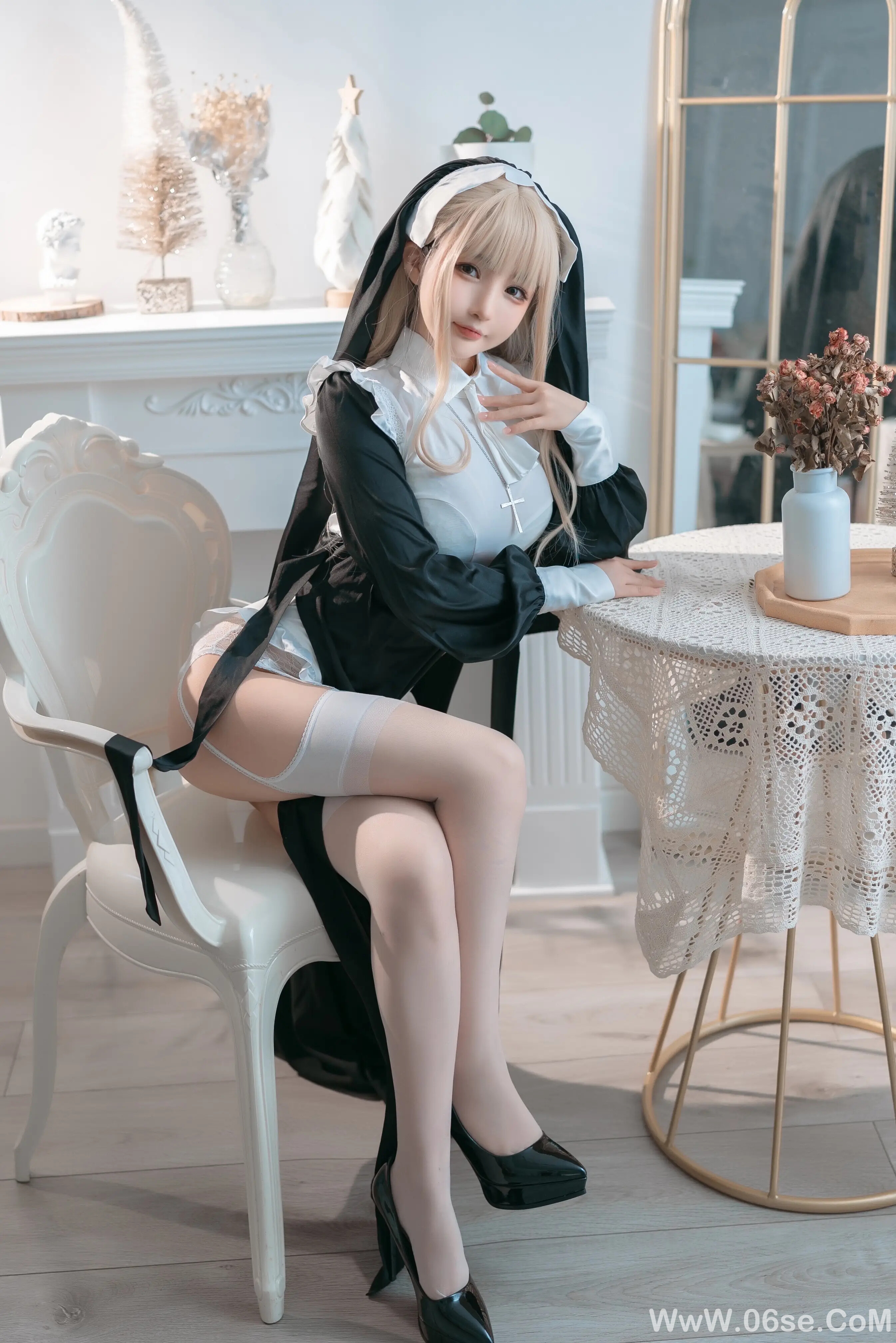 图片[38]-桜井宁宁 修女-六色网