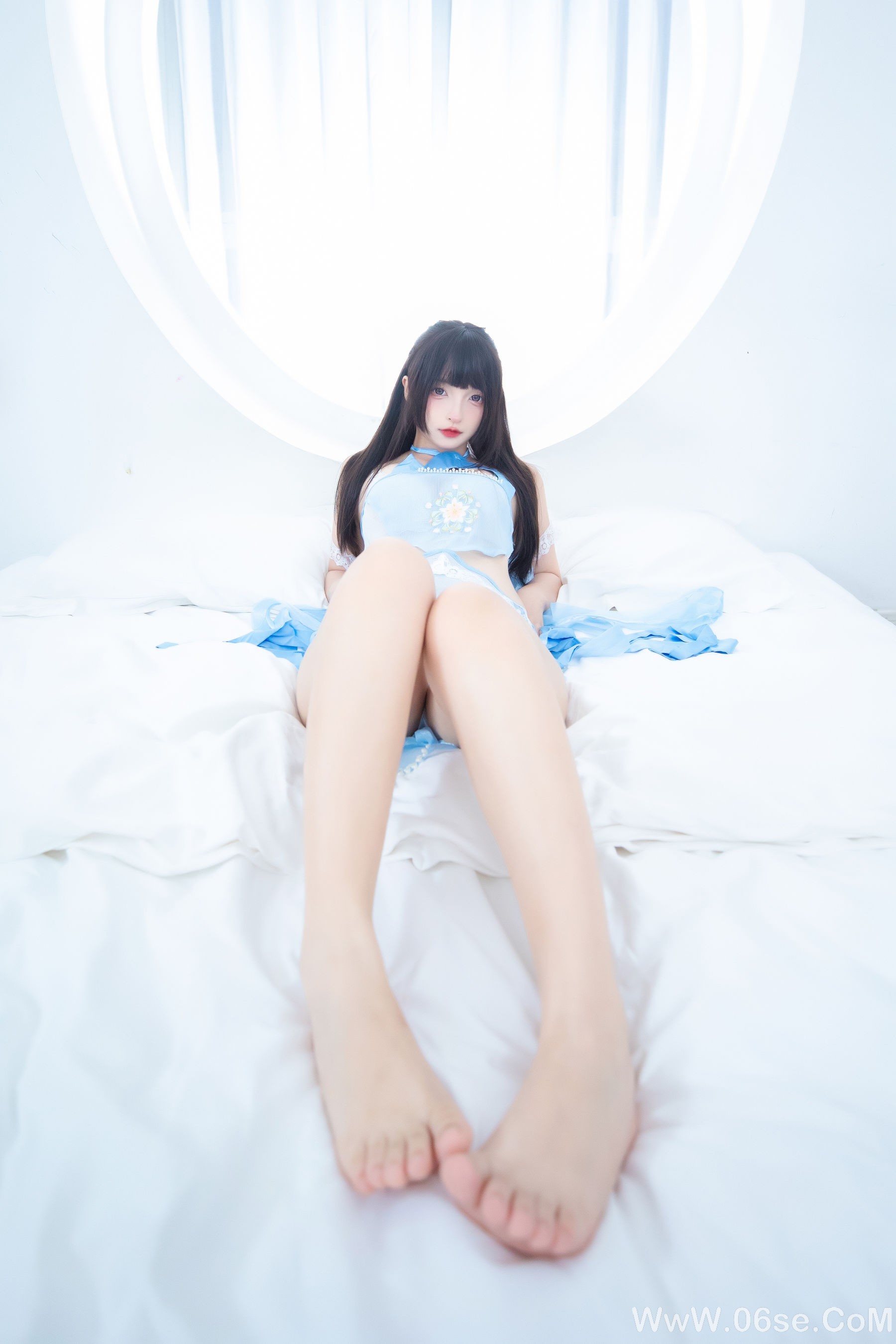 图片[12]-萝莉 神楽坂真冬 之趾间飞行 [75P]-六色网