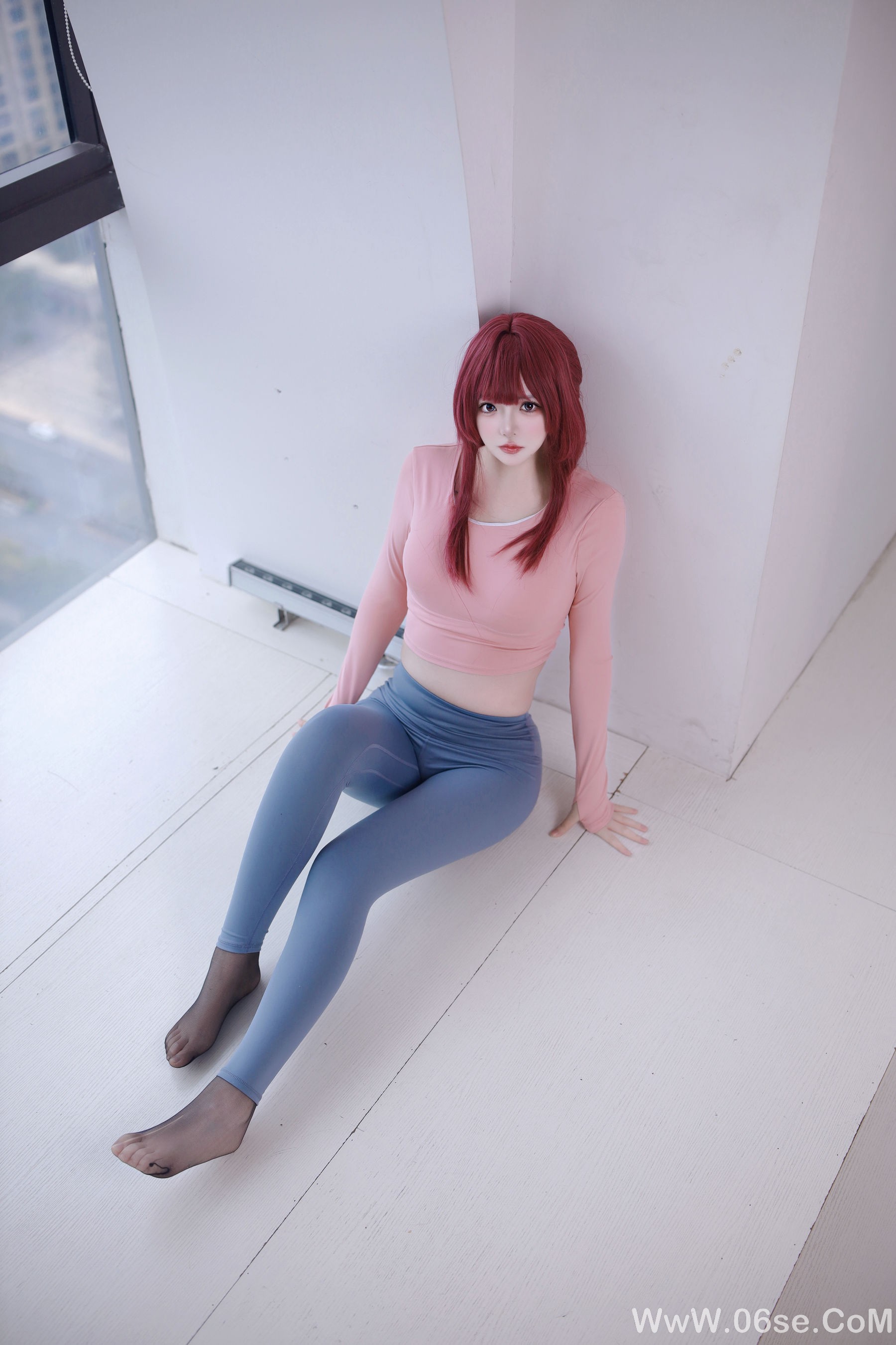图片[22]-疯猫ss – 瑜伽服 卡芙卡 [58P]-六色网