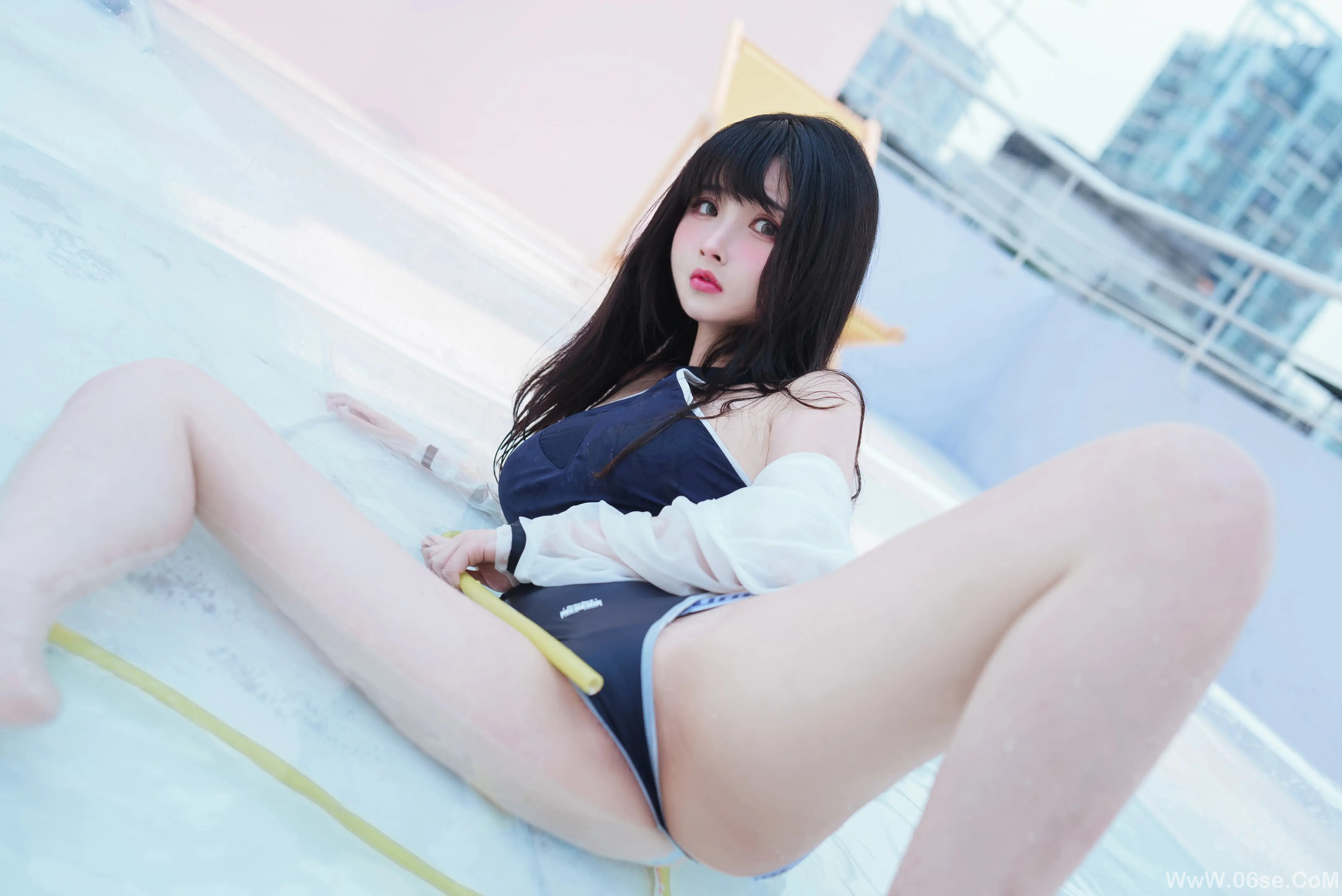 图片[27]-肉扣热热子(rioko凉凉子) 天台竞泳-六色网