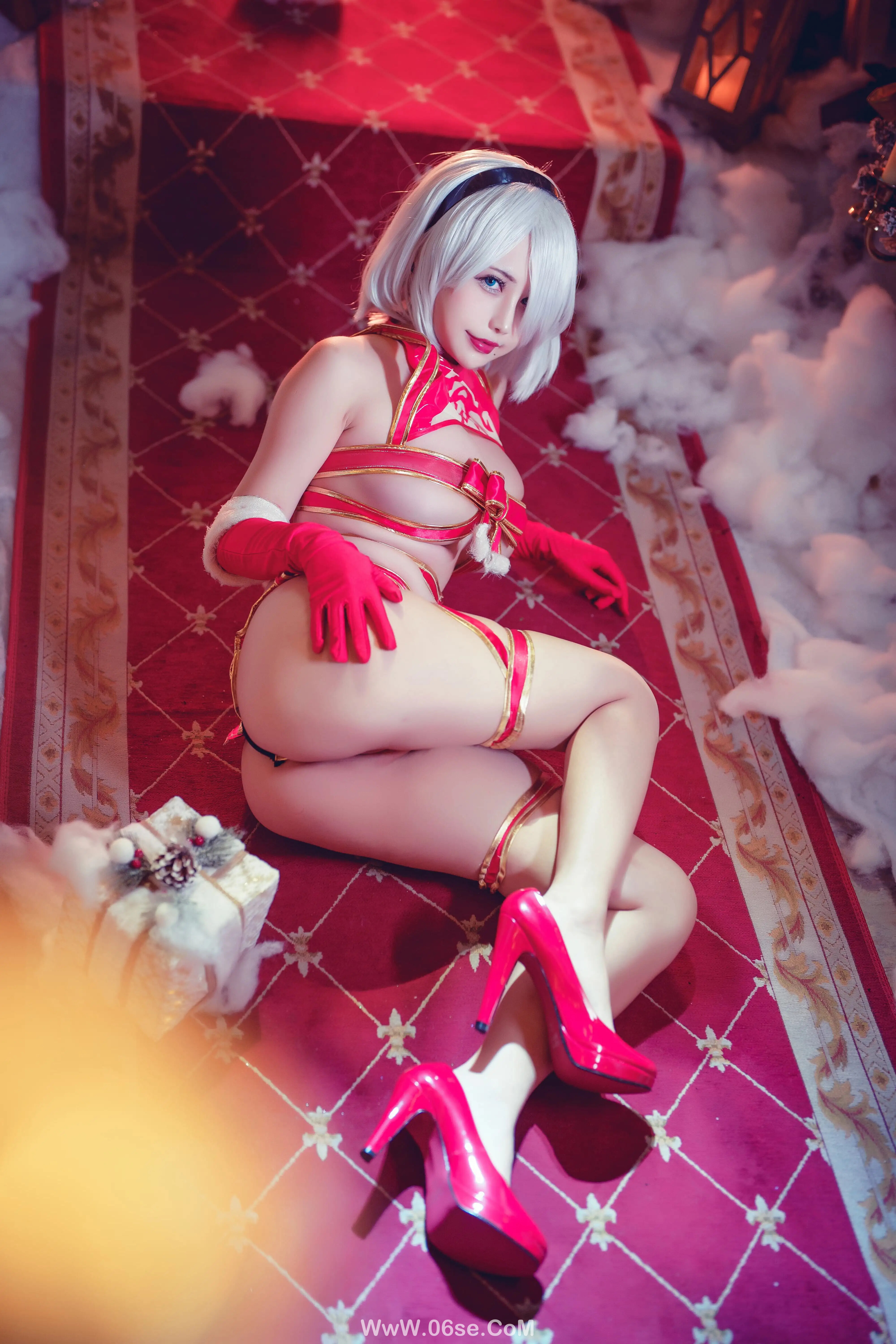 图片[15]-沖田凛花Rinka – 圣诞2B-六色网