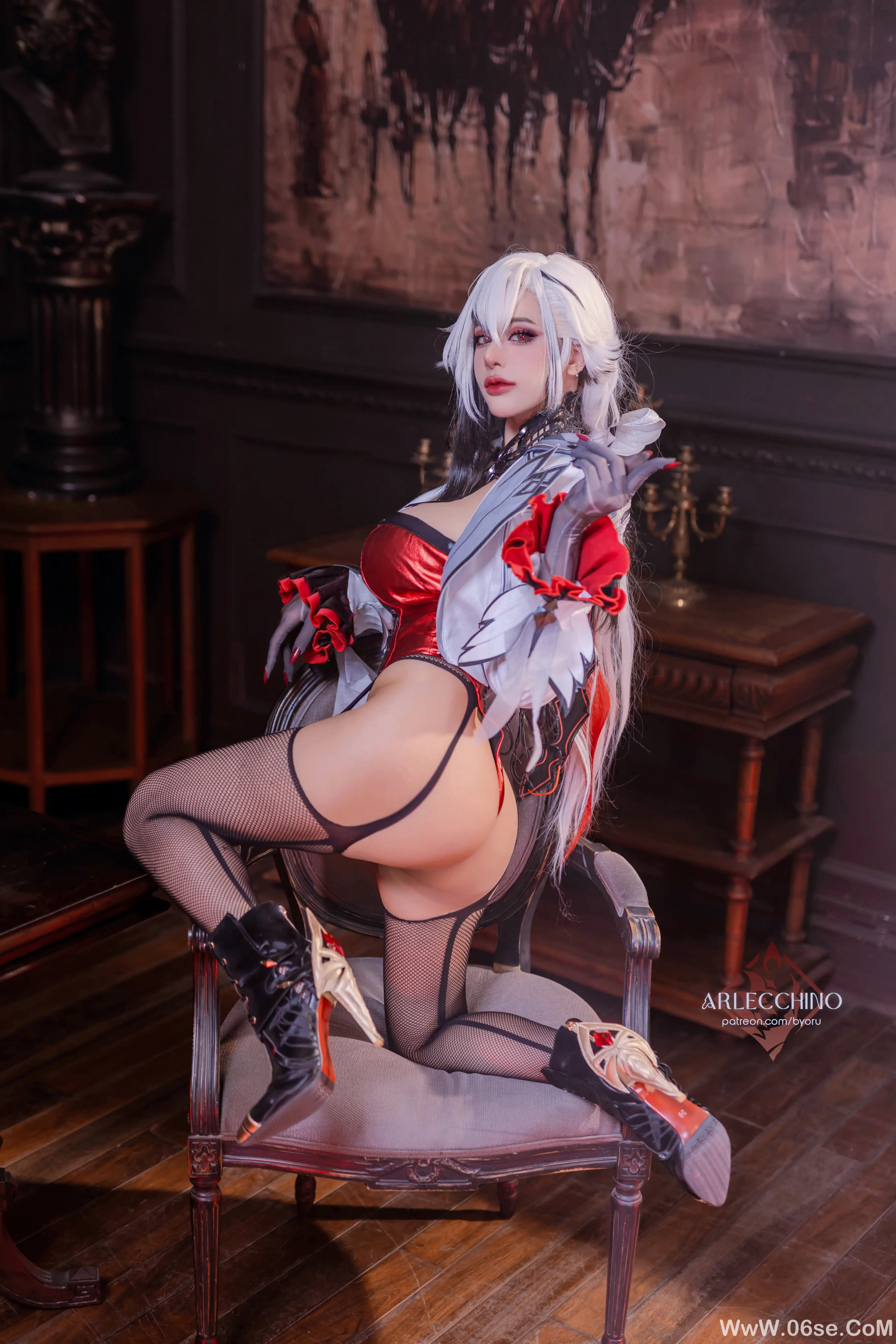 图片[6]-Byoru – Genshin Impact Arlecchino Dress-六色网