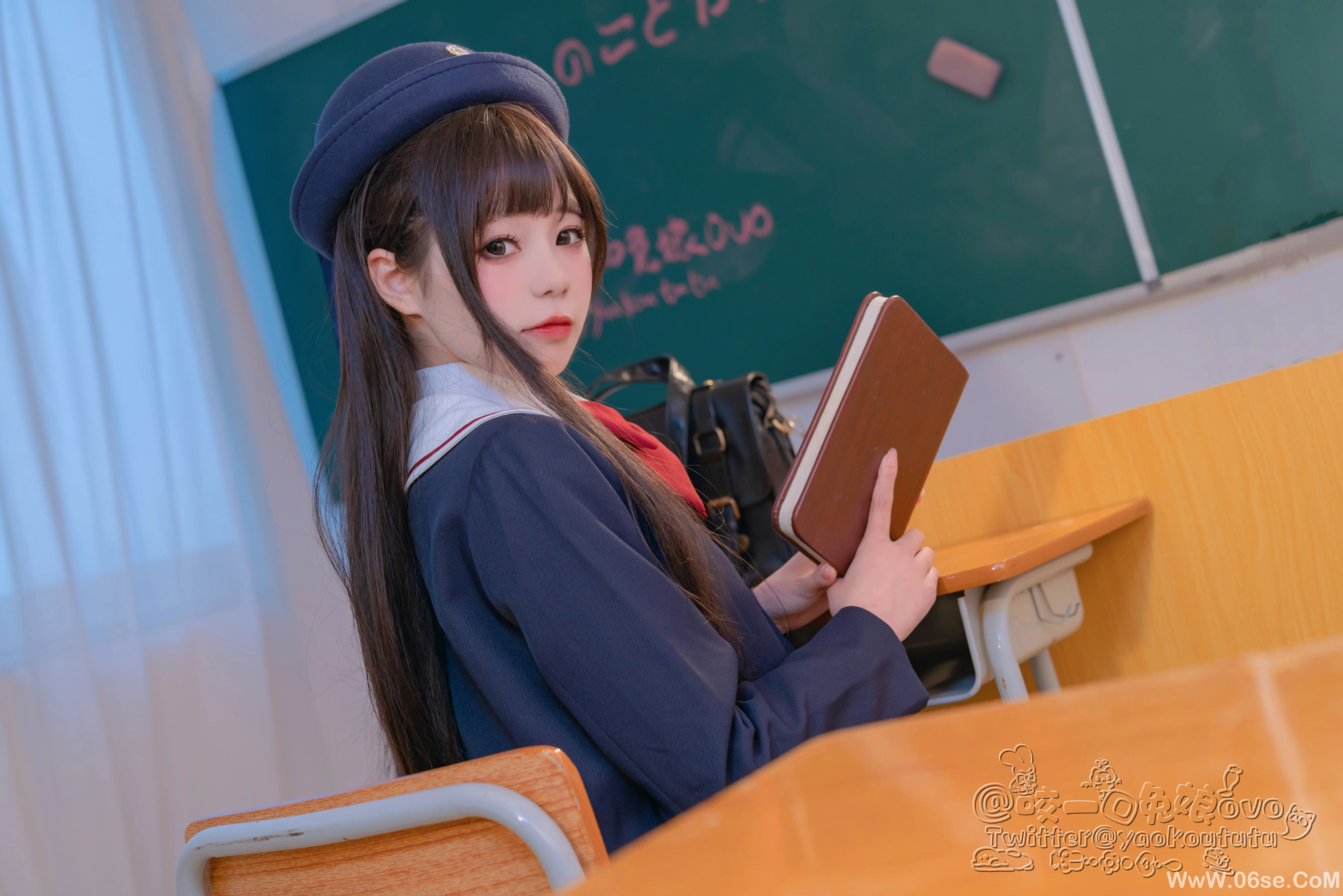 图片[10]-咬一口兔娘 入学式-六色网