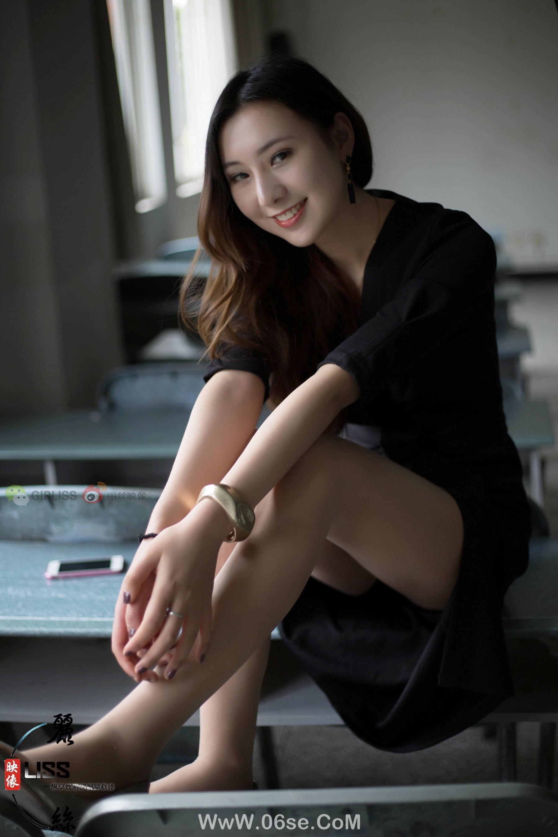 图片[12]-[丽丝映像GIRLISS] 播音系张敏 校园风情 [43P]-六色网