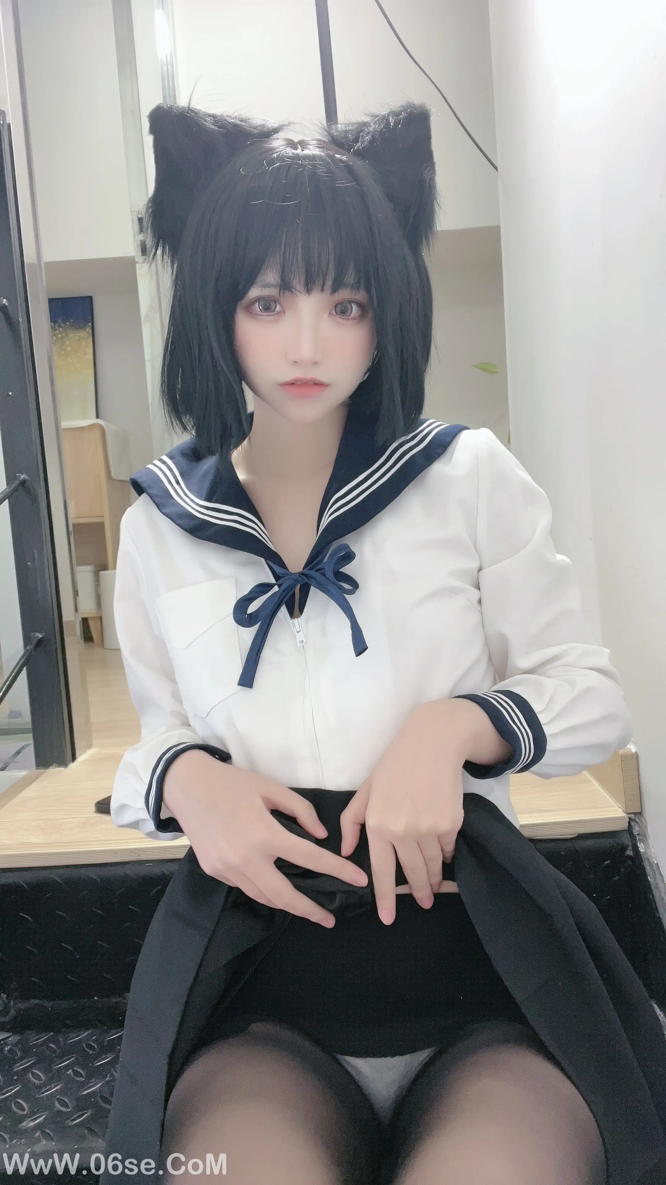 图片[61]-疯猫ss 制服少女-六色网