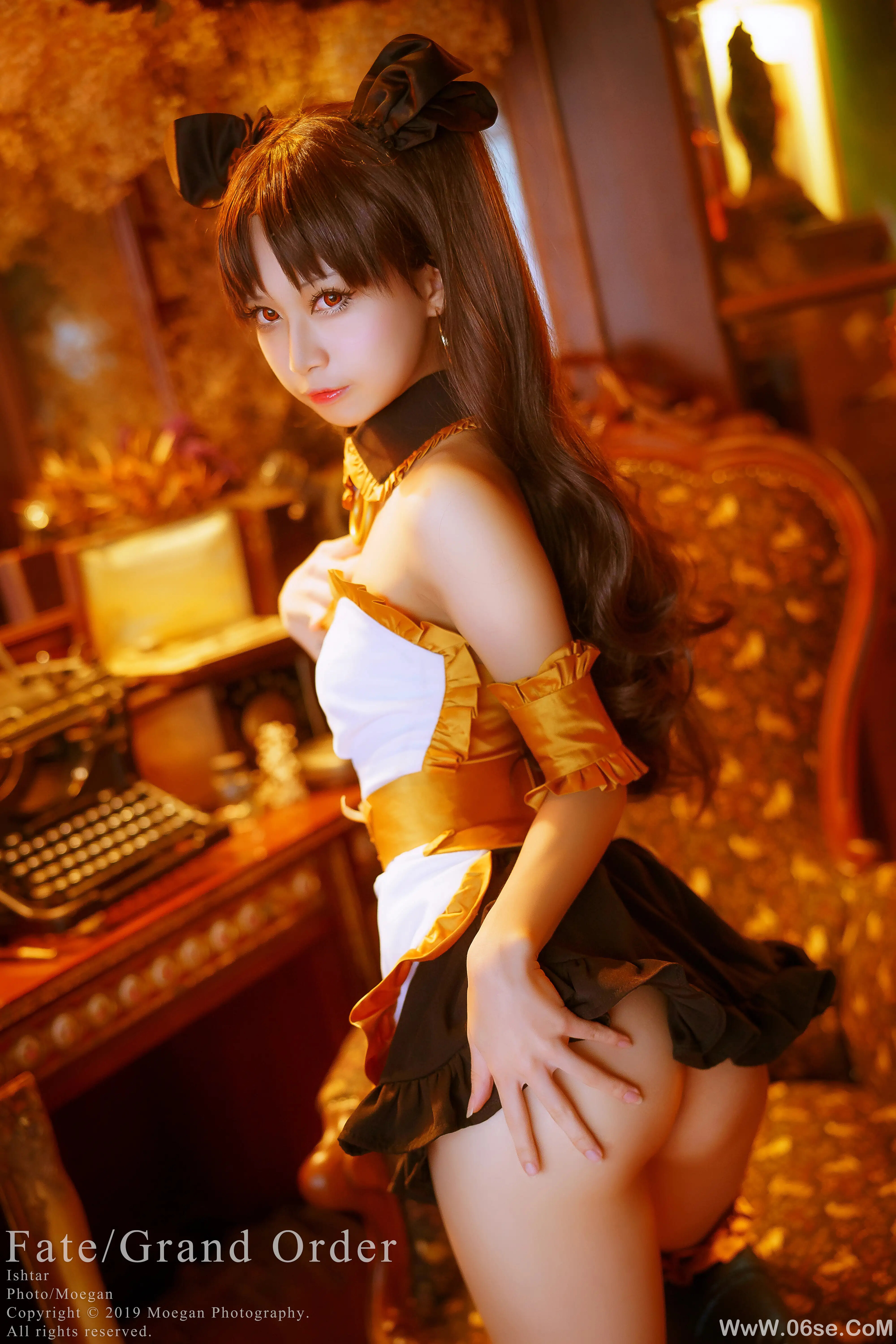 图片[13]-沖田凛花Rinka – FateGrand Order 弓凛女仆装-六色网