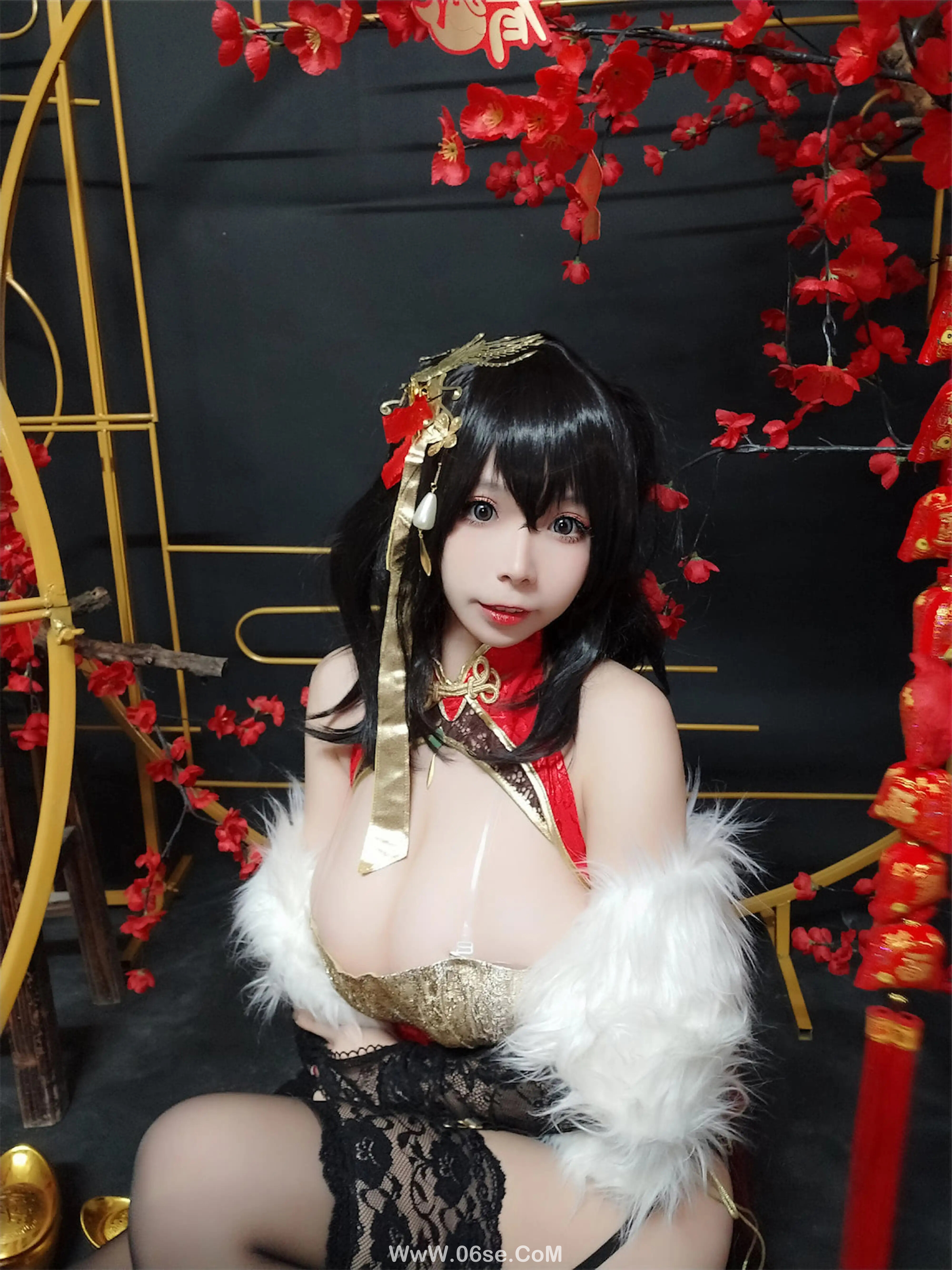 图片[36]-无颜小天使wy 碧蓝航线 大凤红旗袍-六色网