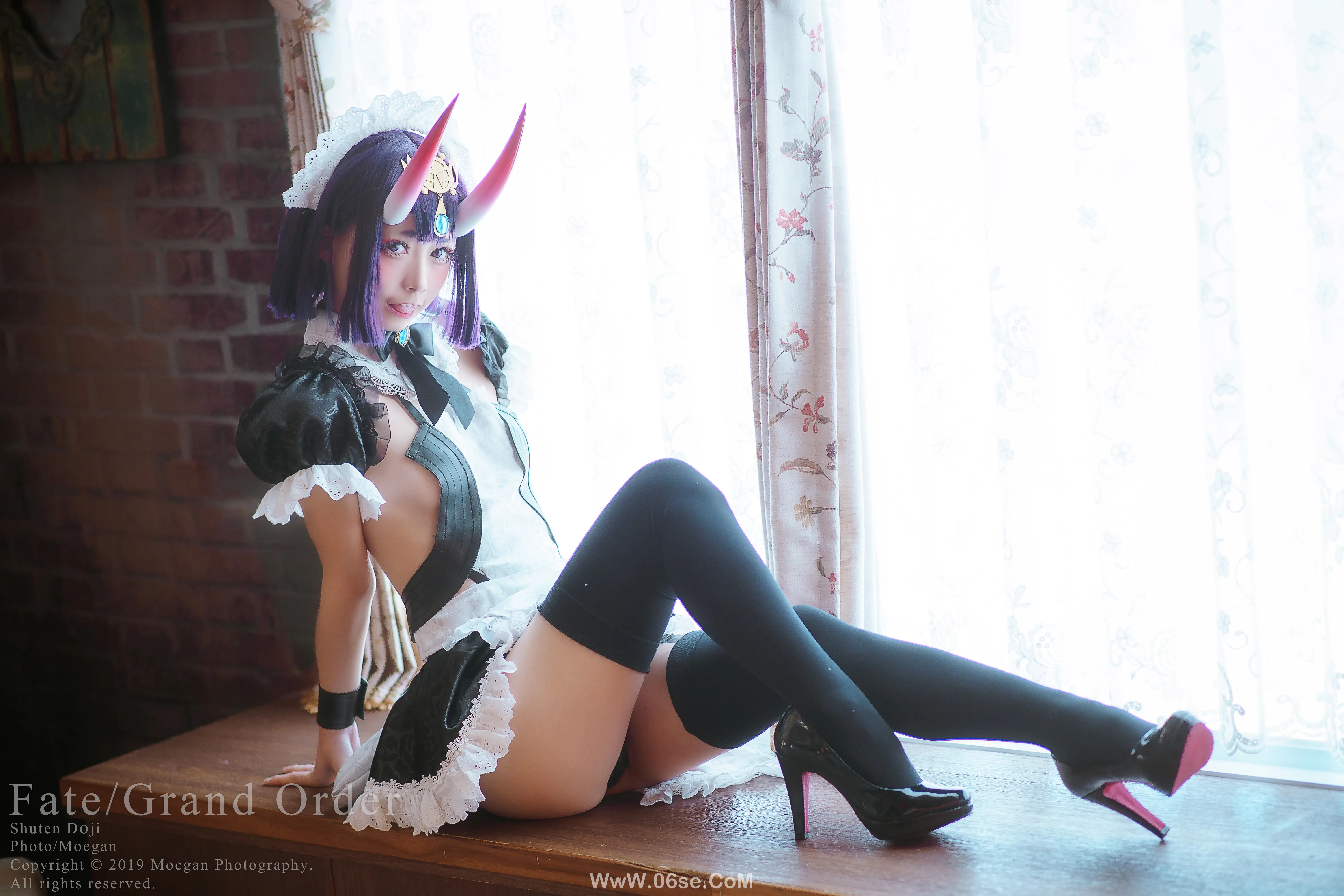 图片[13]-沖田凛花Rinka – Fate Grand Order 酒呑童子 Maid ver-六色网