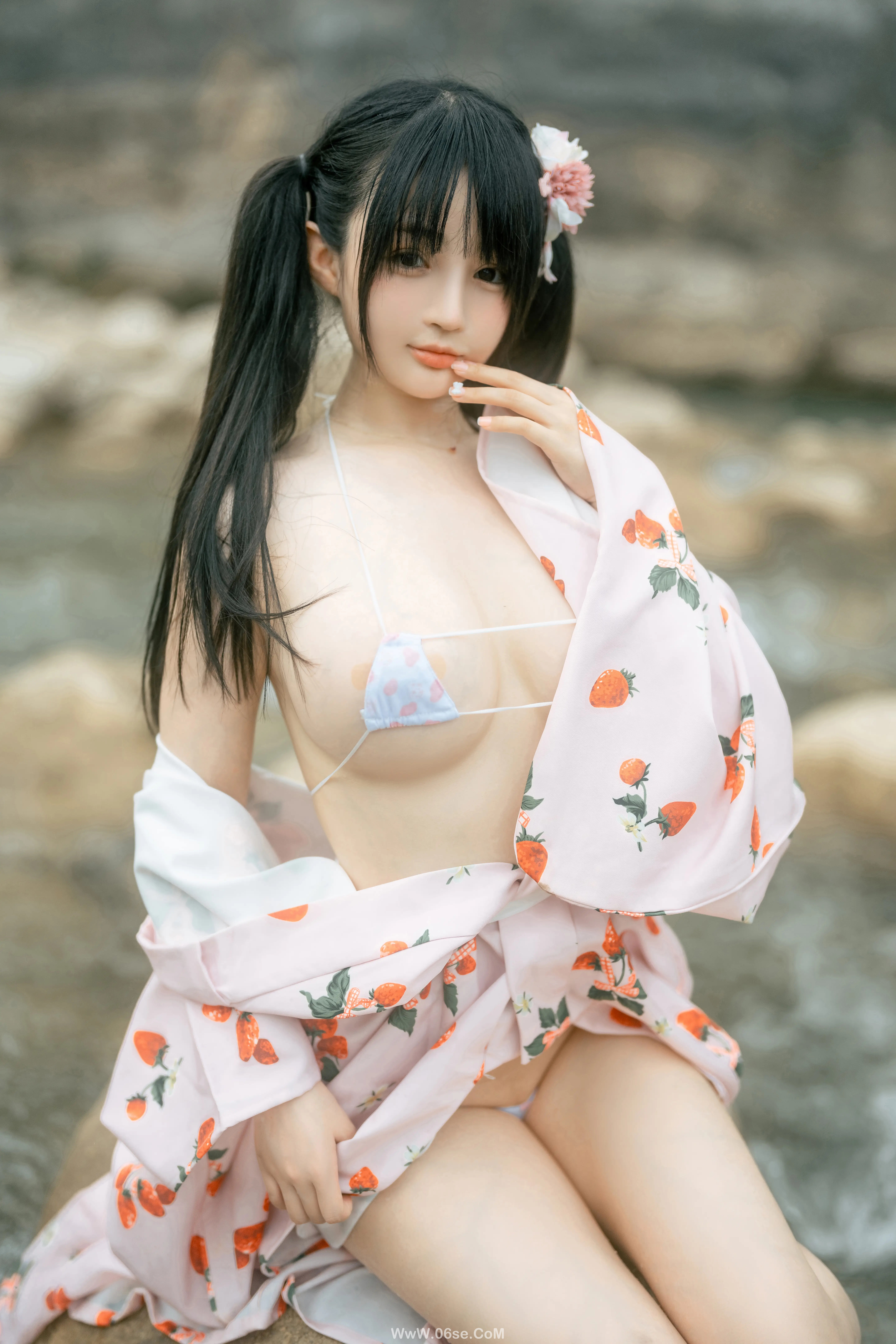 图片[75]-桜井宁宁 浴袍-六色网