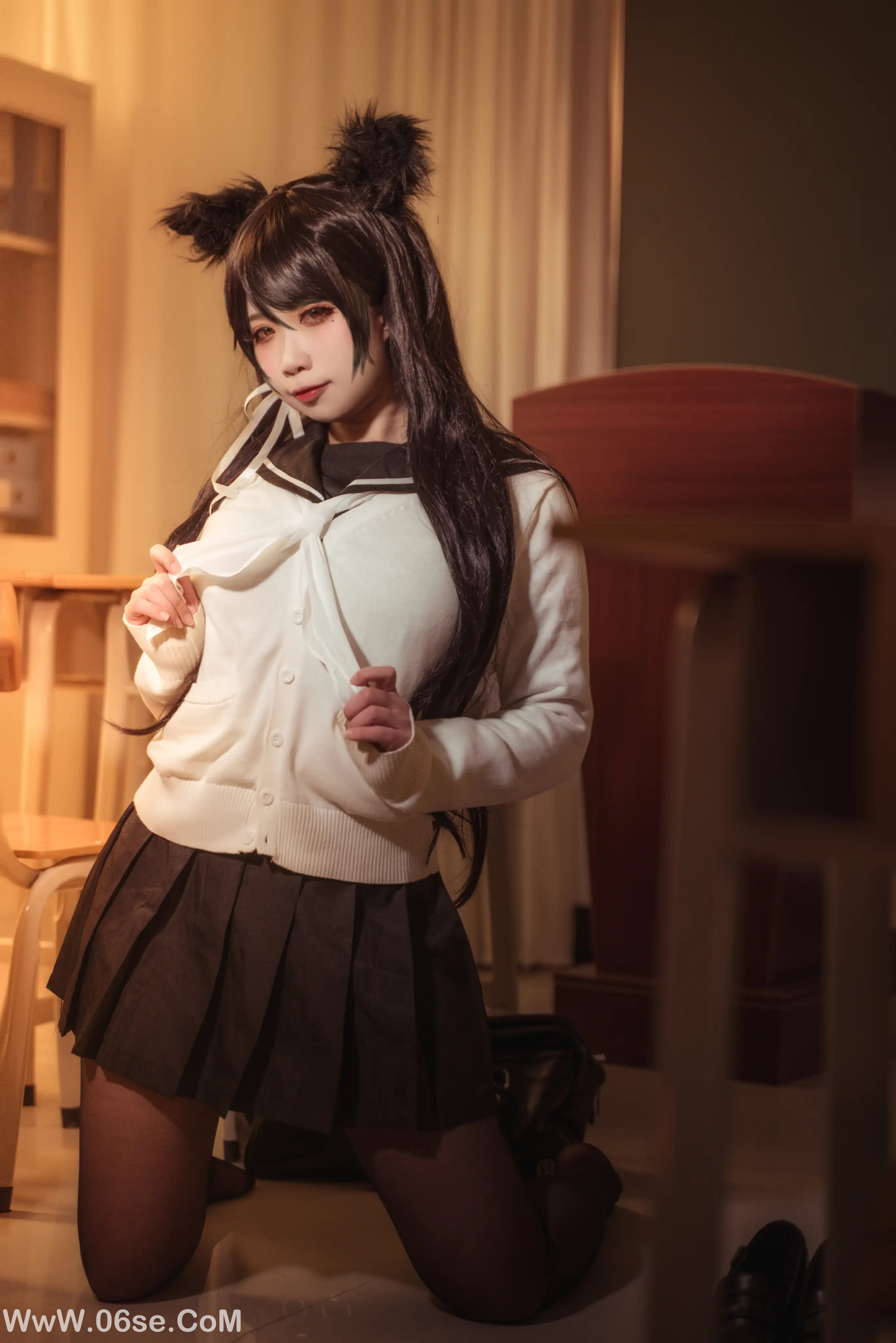图片[6]-贞子蜜桃 碧蓝航线 爱宕高雄制服-六色网