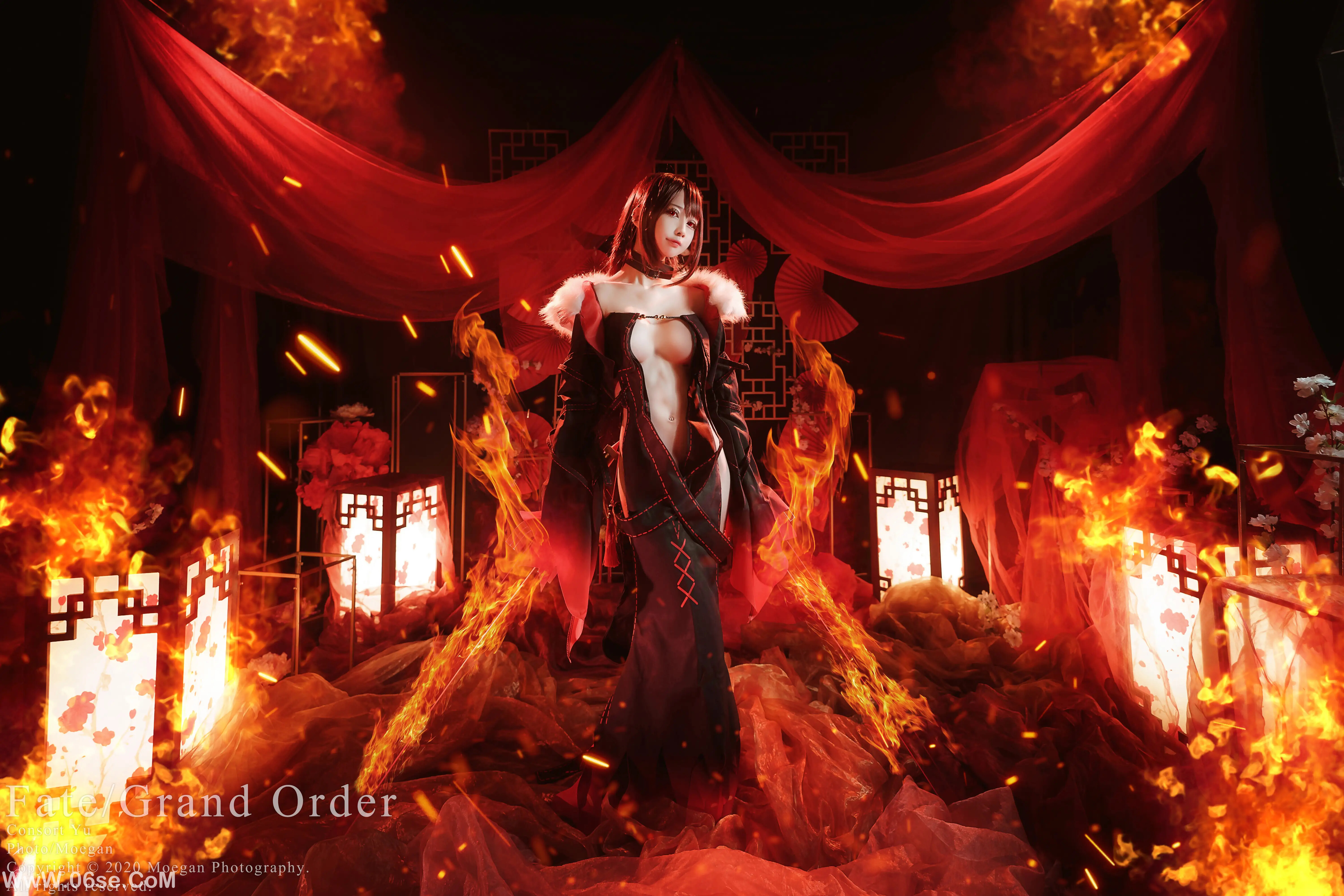 图片[8]-沖田凛花Rinka – FateGrand Order 虞美人-六色网