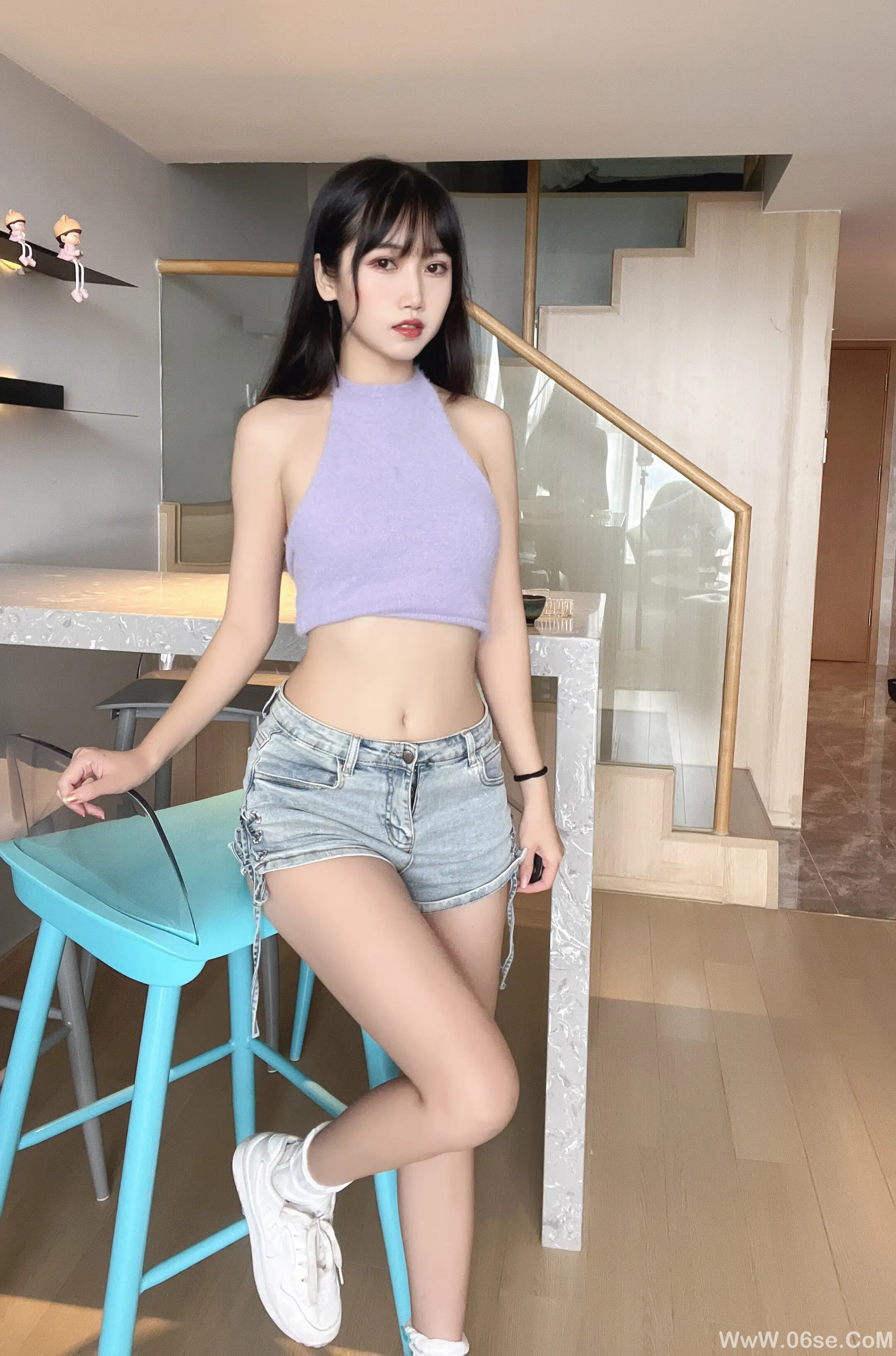 图片[7]-不呆猫 – 紫色人妻日常-六色网