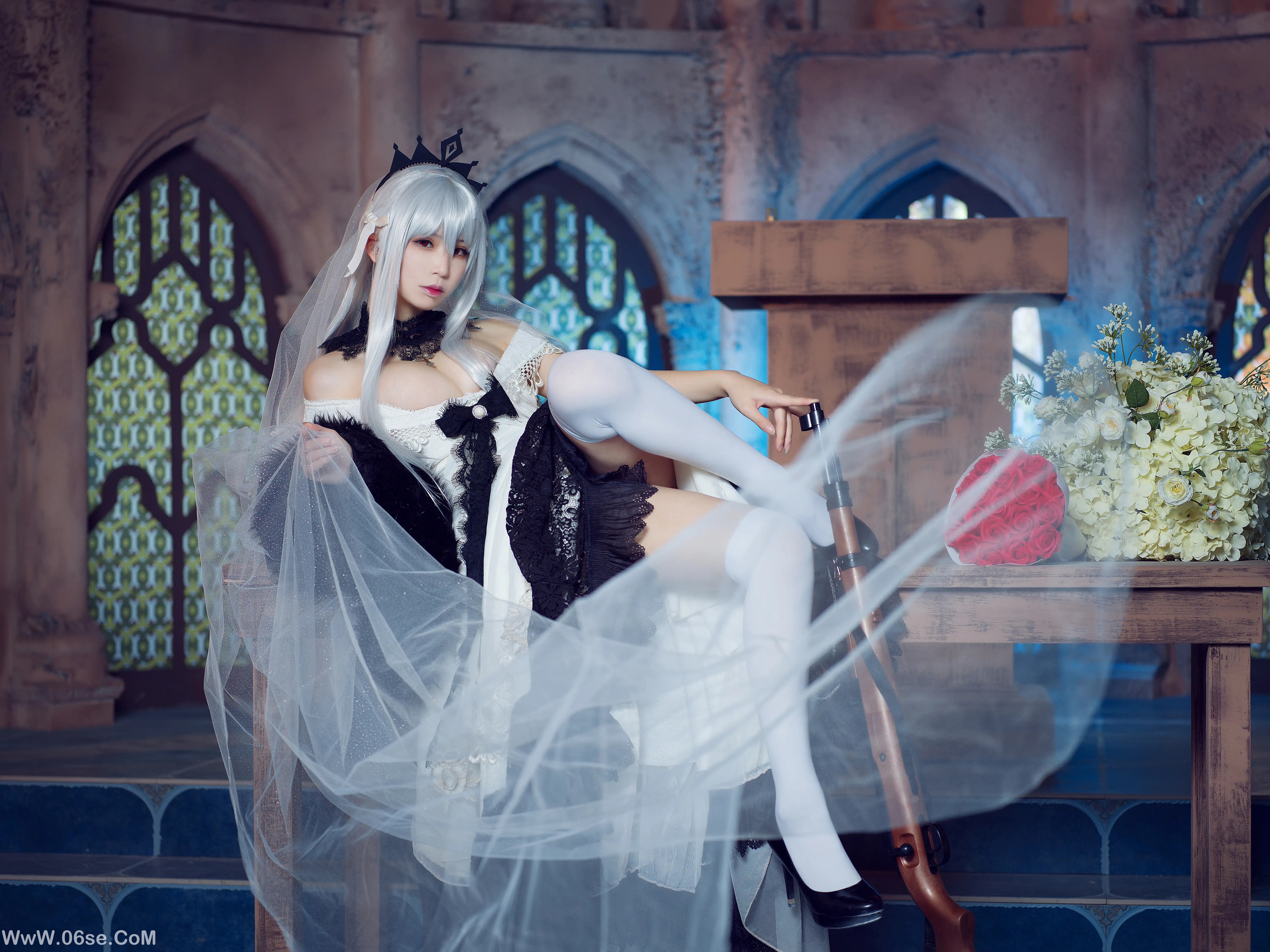 图片[5]-桐岛爱 – 少女前线 Kar98k-六色网