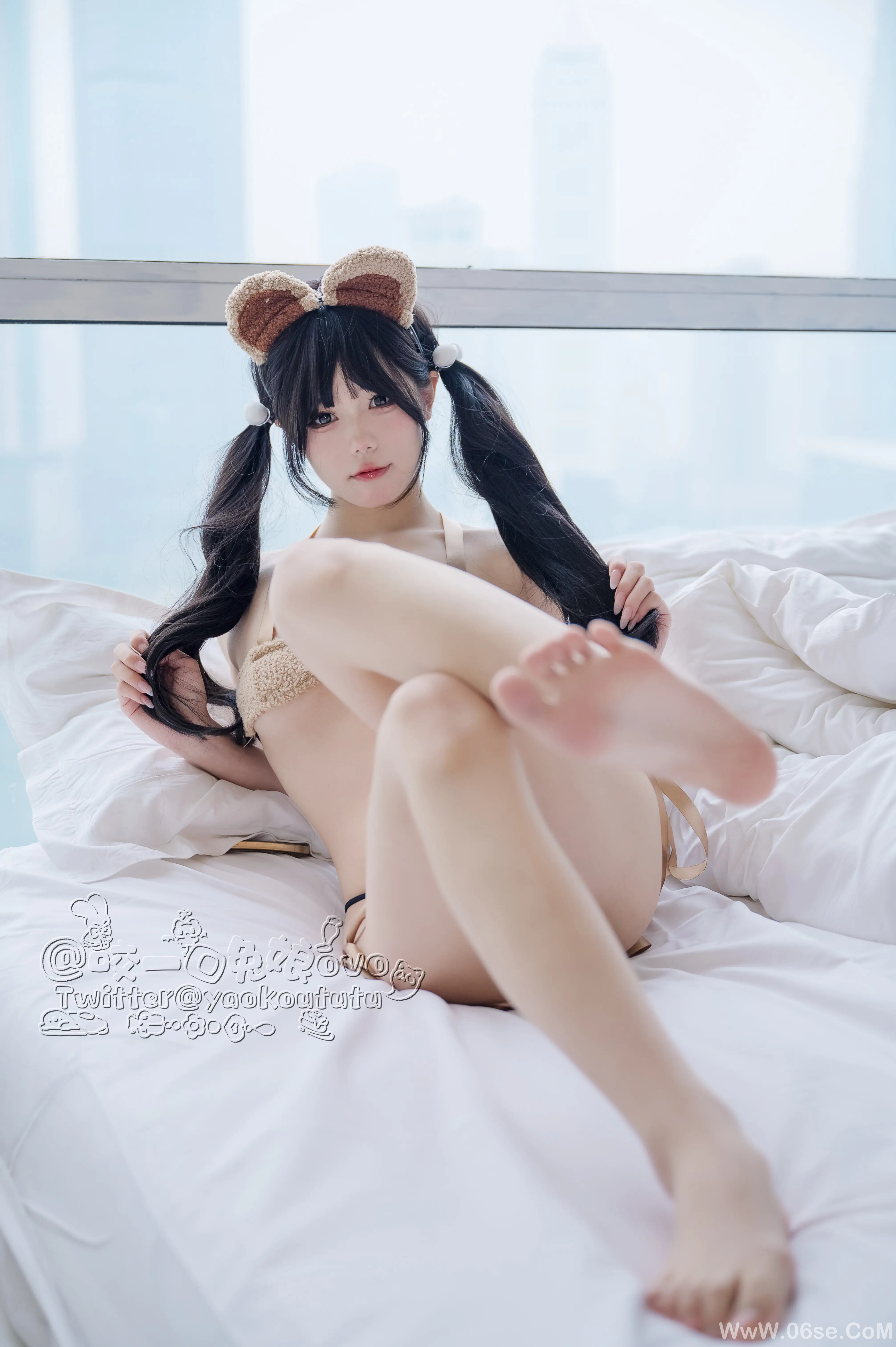 图片[19]-咬一口兔娘 小熊睡衣-六色网