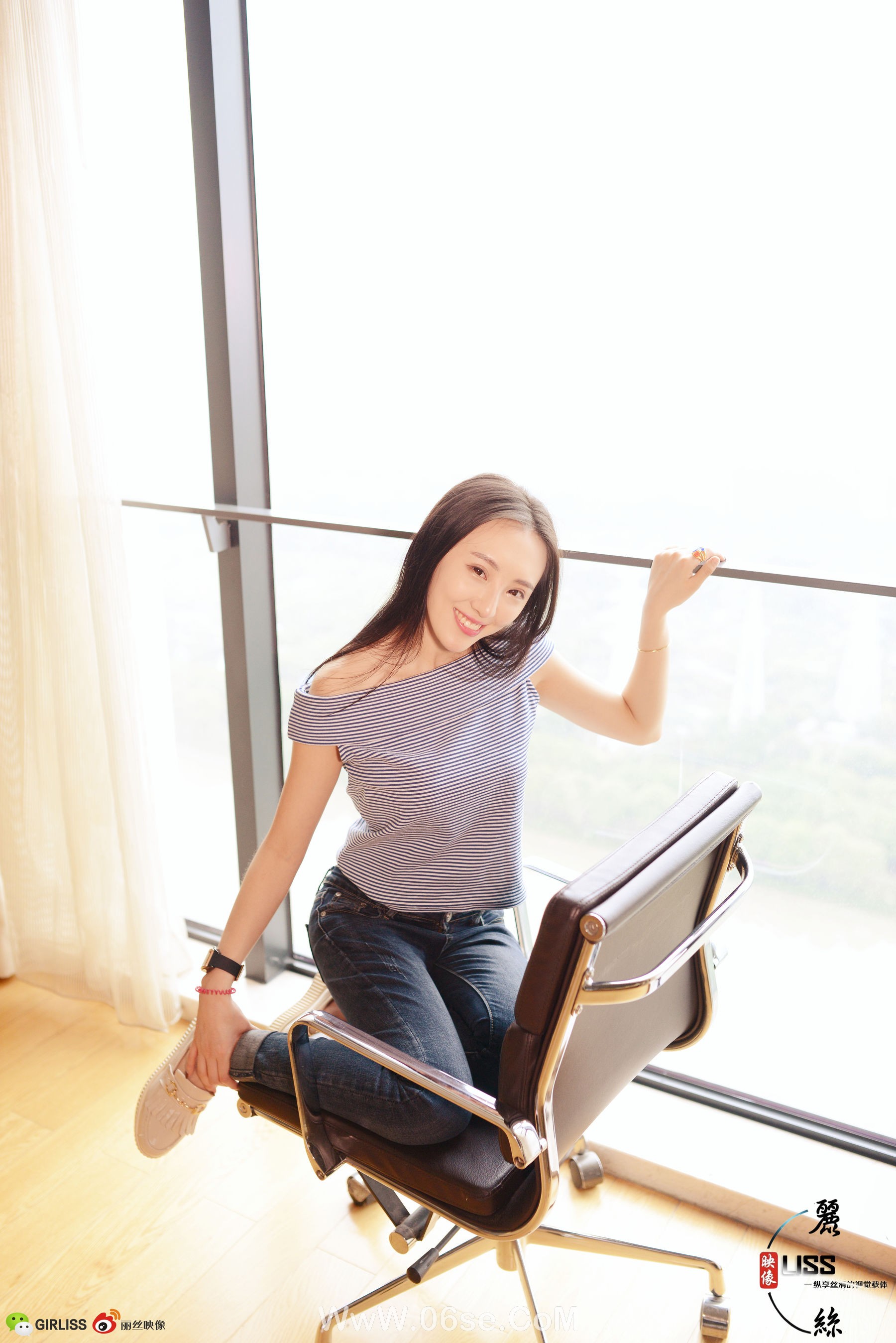 图片[13]-[丽丝映像GIRLISS] – 你的微笑 [100P]-六色网