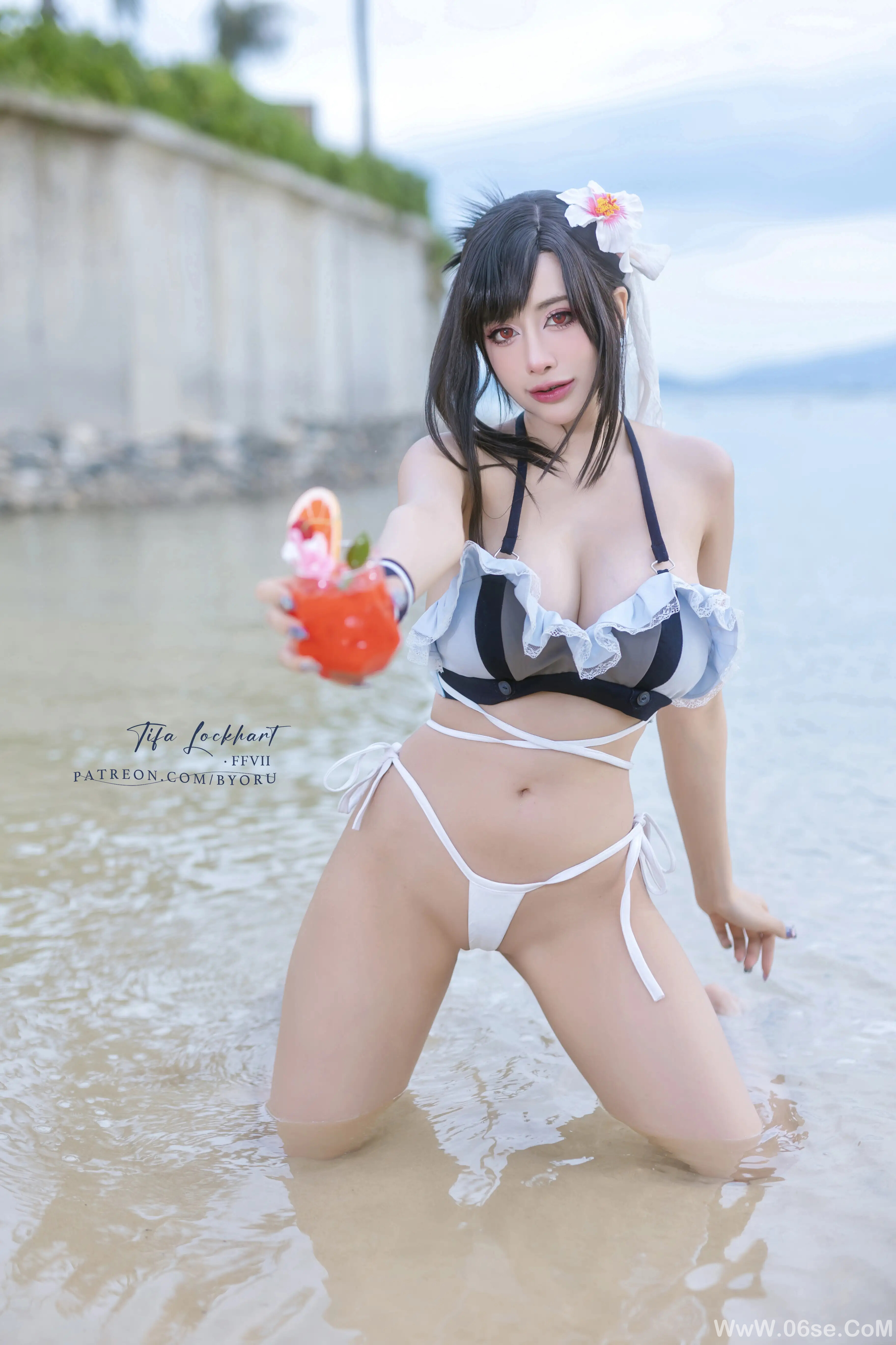 图片[15]-Byoru – Tifa FF7r bikini-六色网