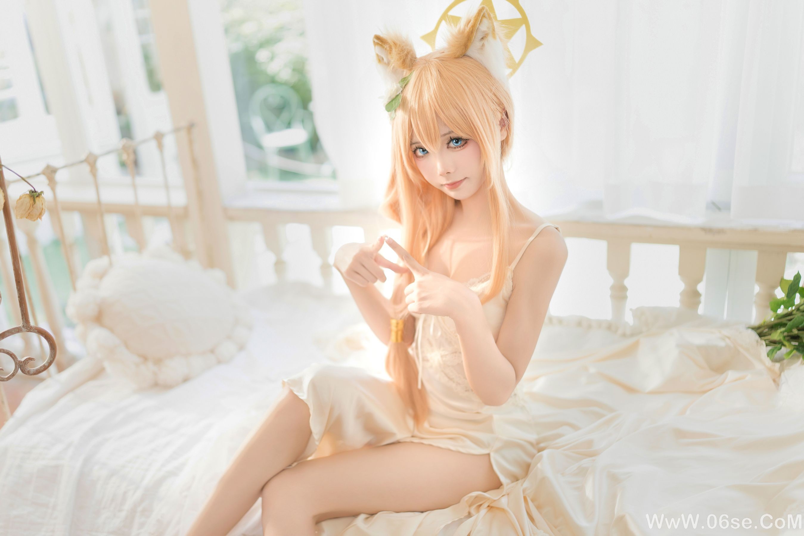 图片[22]-艾西aiwest – 碧蓝档案 伊落玛丽 睡衣 [34P]-六色网