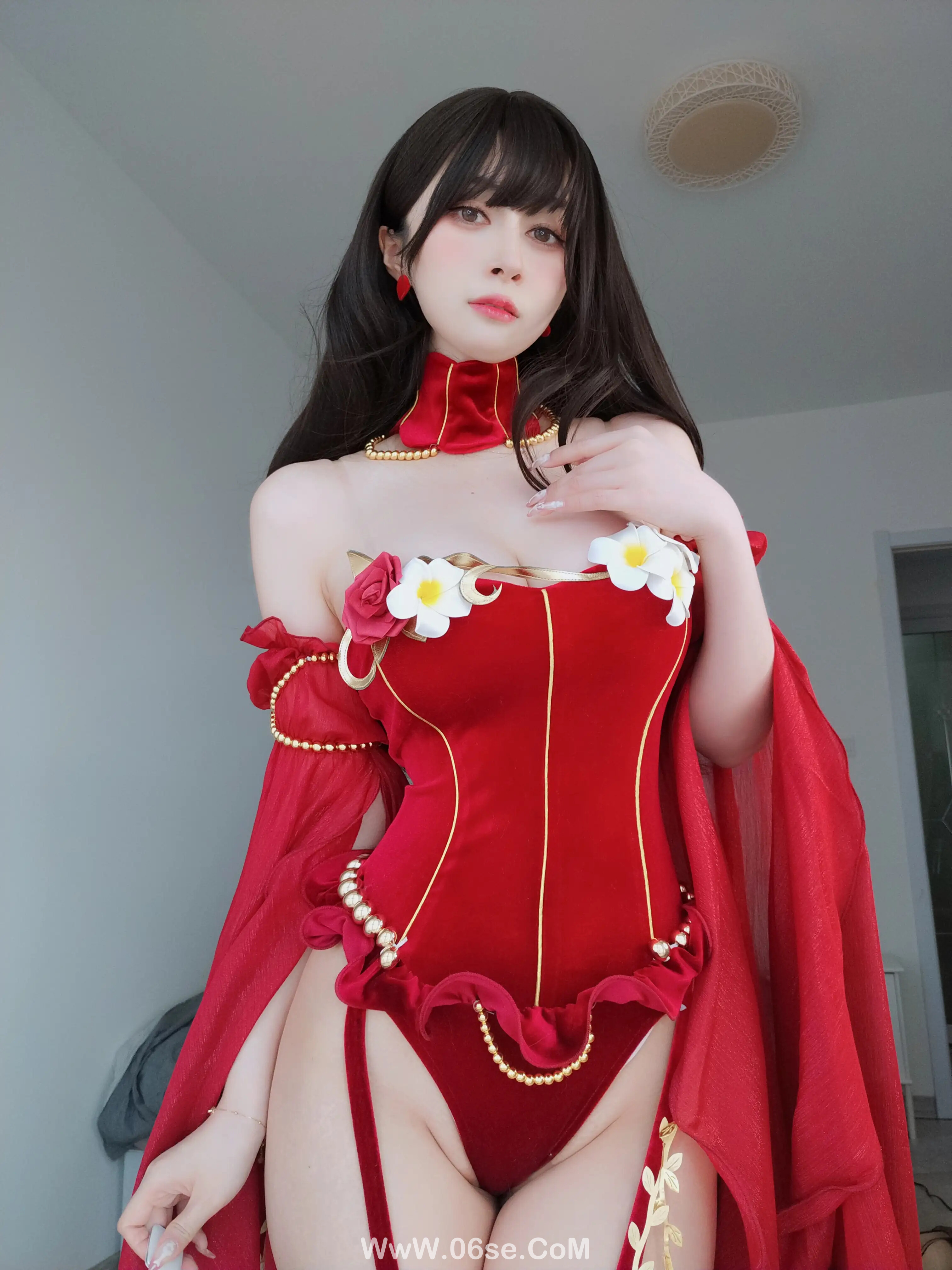 图片[42]-白银81 – 赤いドレス-六色网
