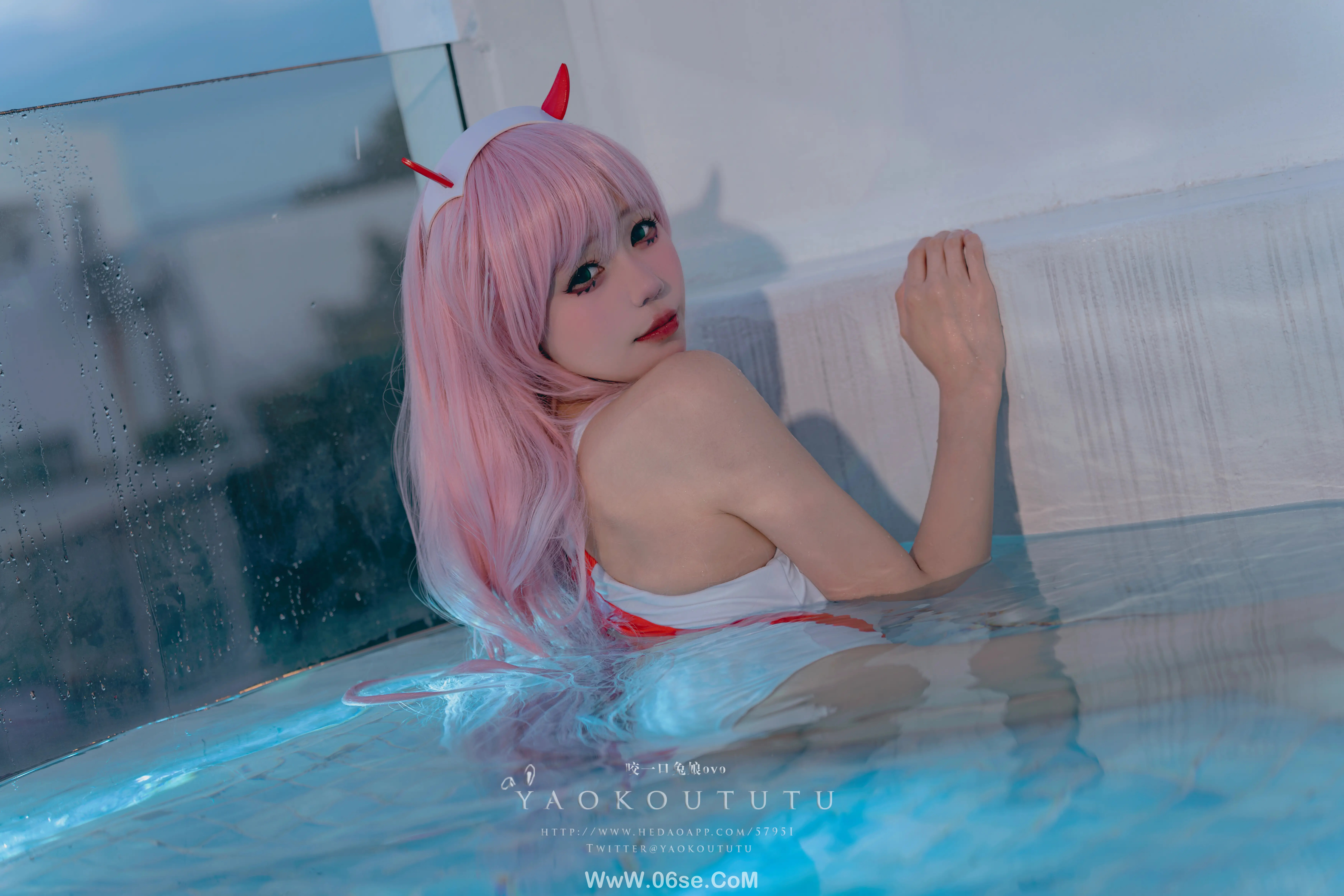 图片[27]-咬一口兔娘 泳装-六色网