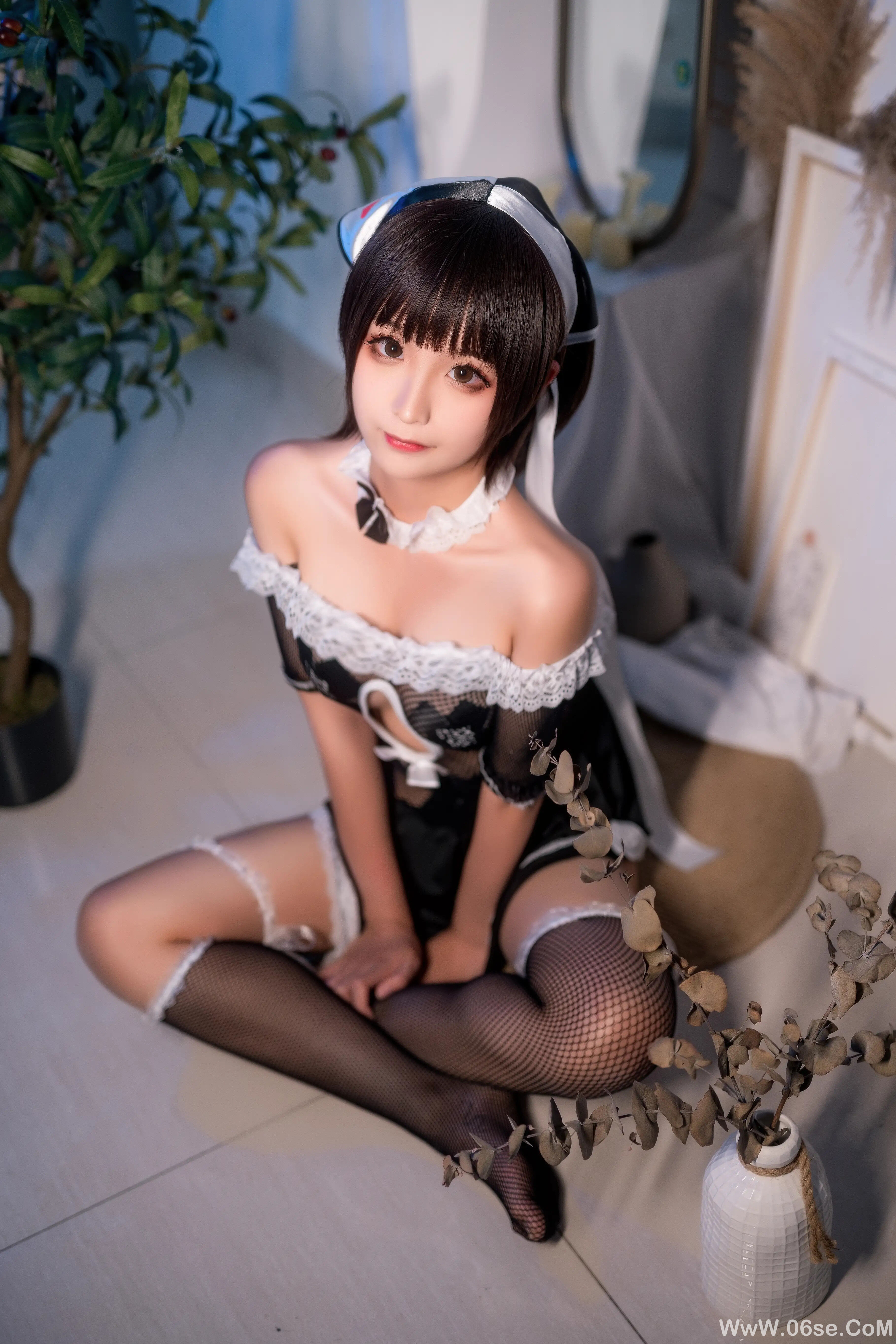 图片[4]-蠢沫沫 – 黑白女仆-六色网