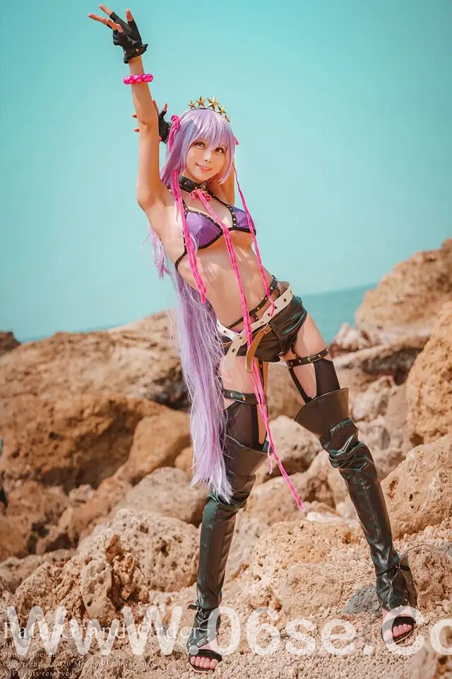 图片[10]-沖田凛花Rinka – FateGrand Order BB 水着-六色网