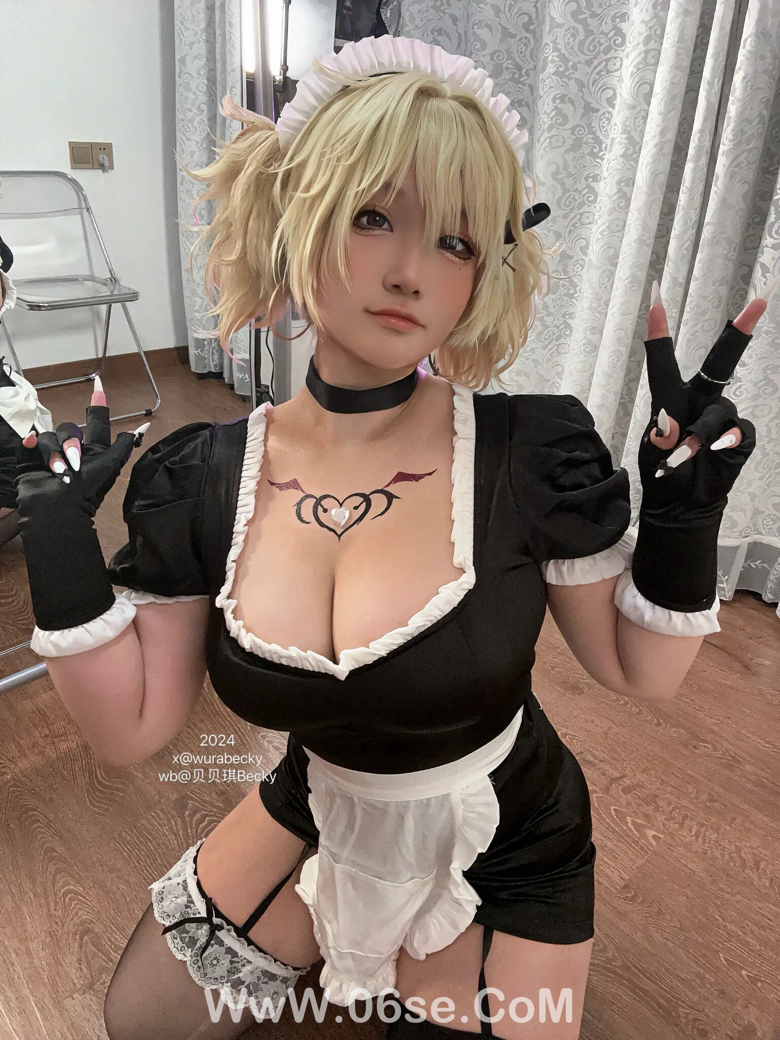 图片[22]-贝贝琪Becky – 烟烟女仆-六色网