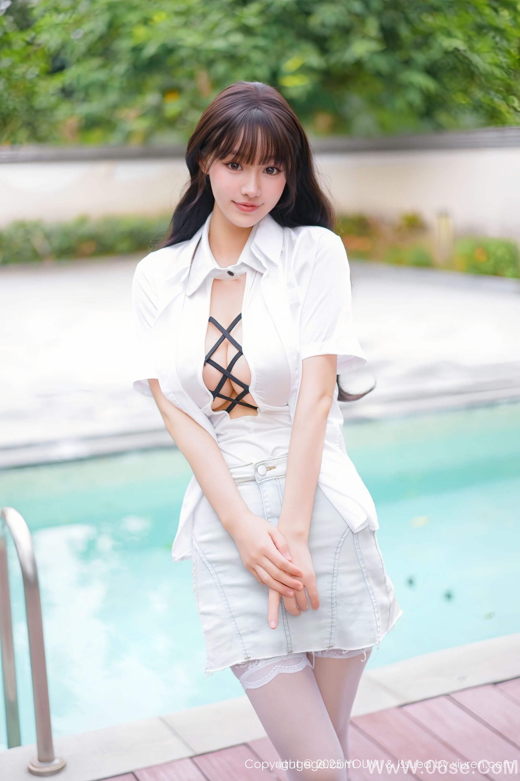 图片[2]-尤蜜荟 – NO.1190 – 心上可Flora [76P]-六色网
