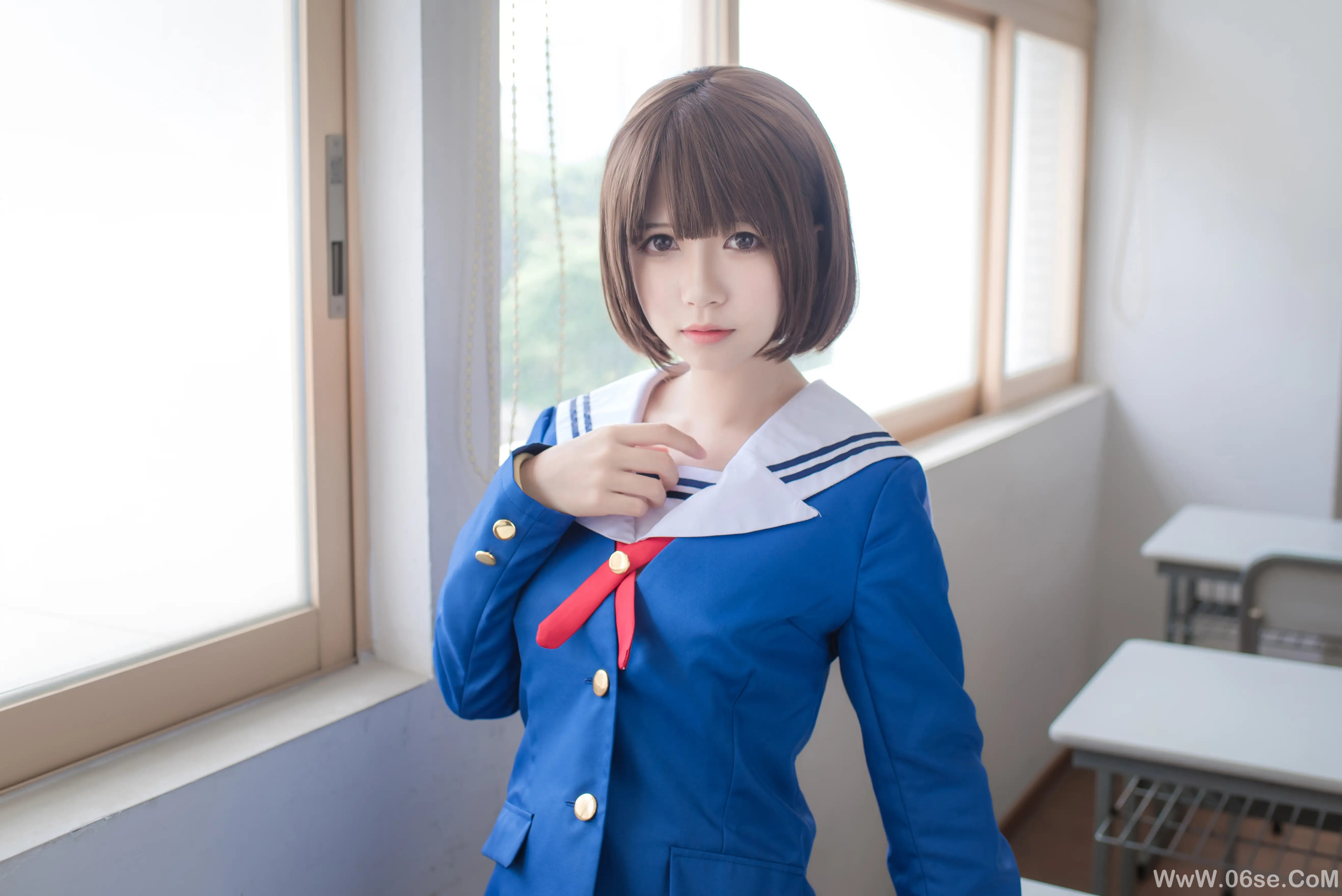 图片[2]-白金Saki – JK美丝校服-六色网