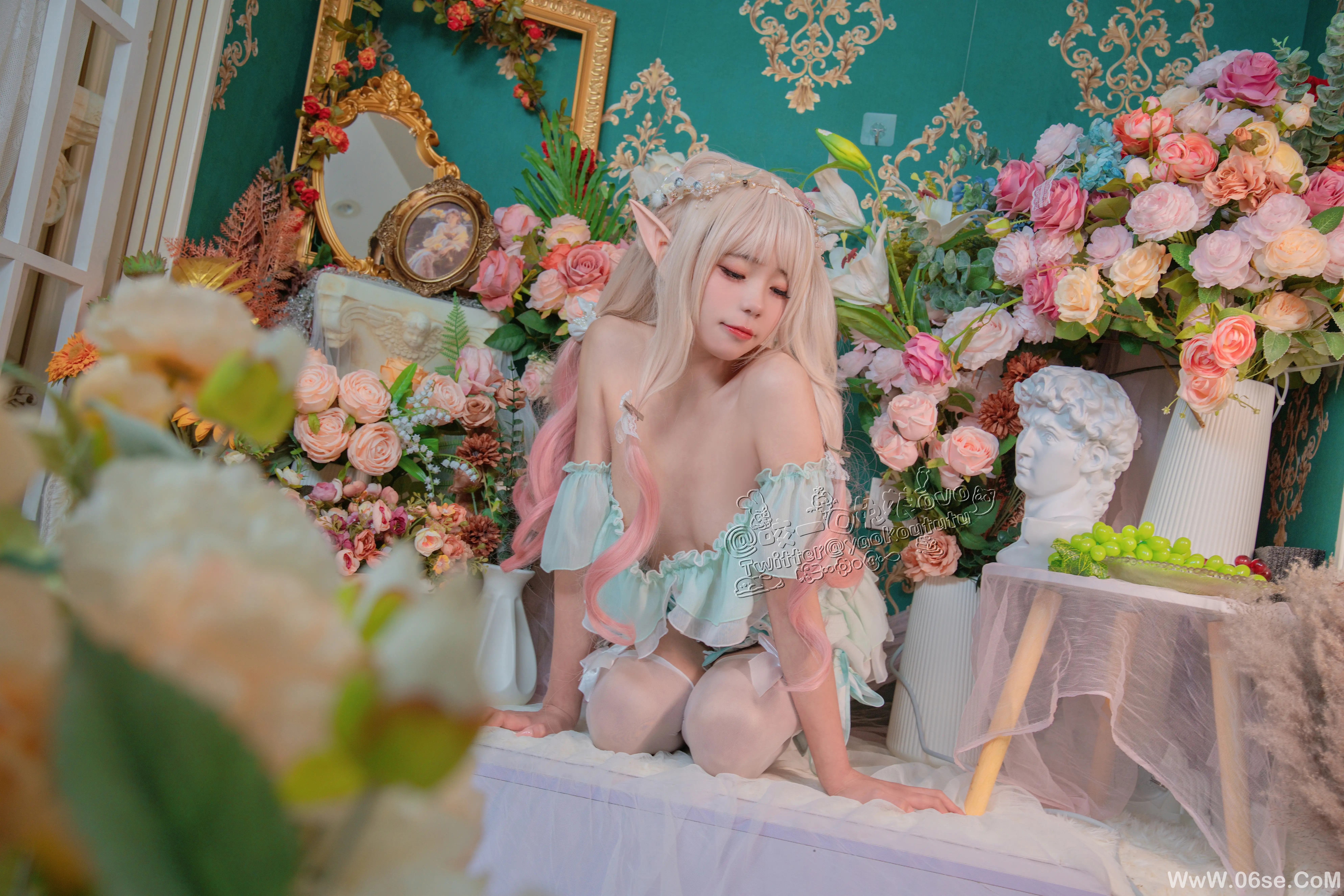 图片[24]-咬一口兔娘 豌豆公主的秘密花房-六色网