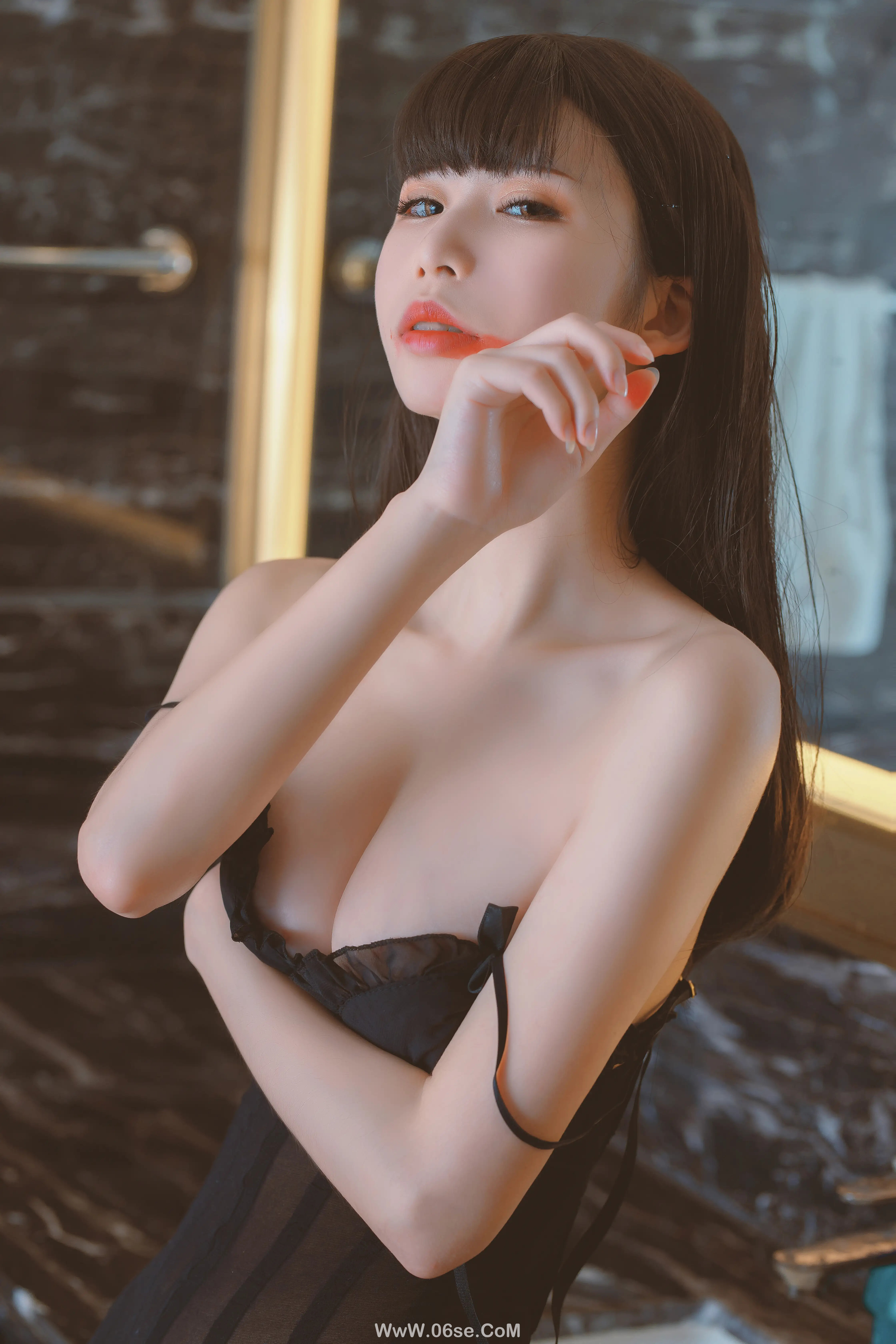 桐岛爱 - 叉子的内衣推广-六色网