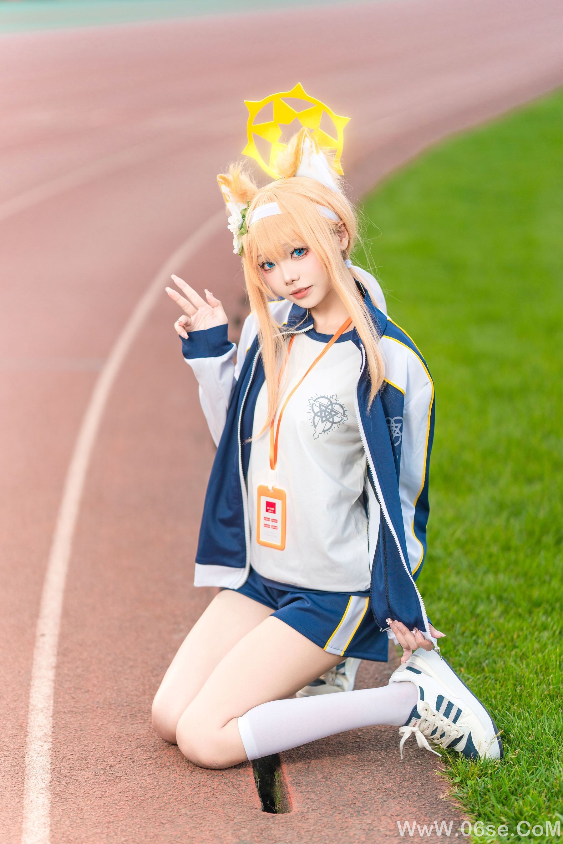 图片[5]-艾西aiwest – 碧蓝档案 伊落玛丽 体操服 [44P]-六色网