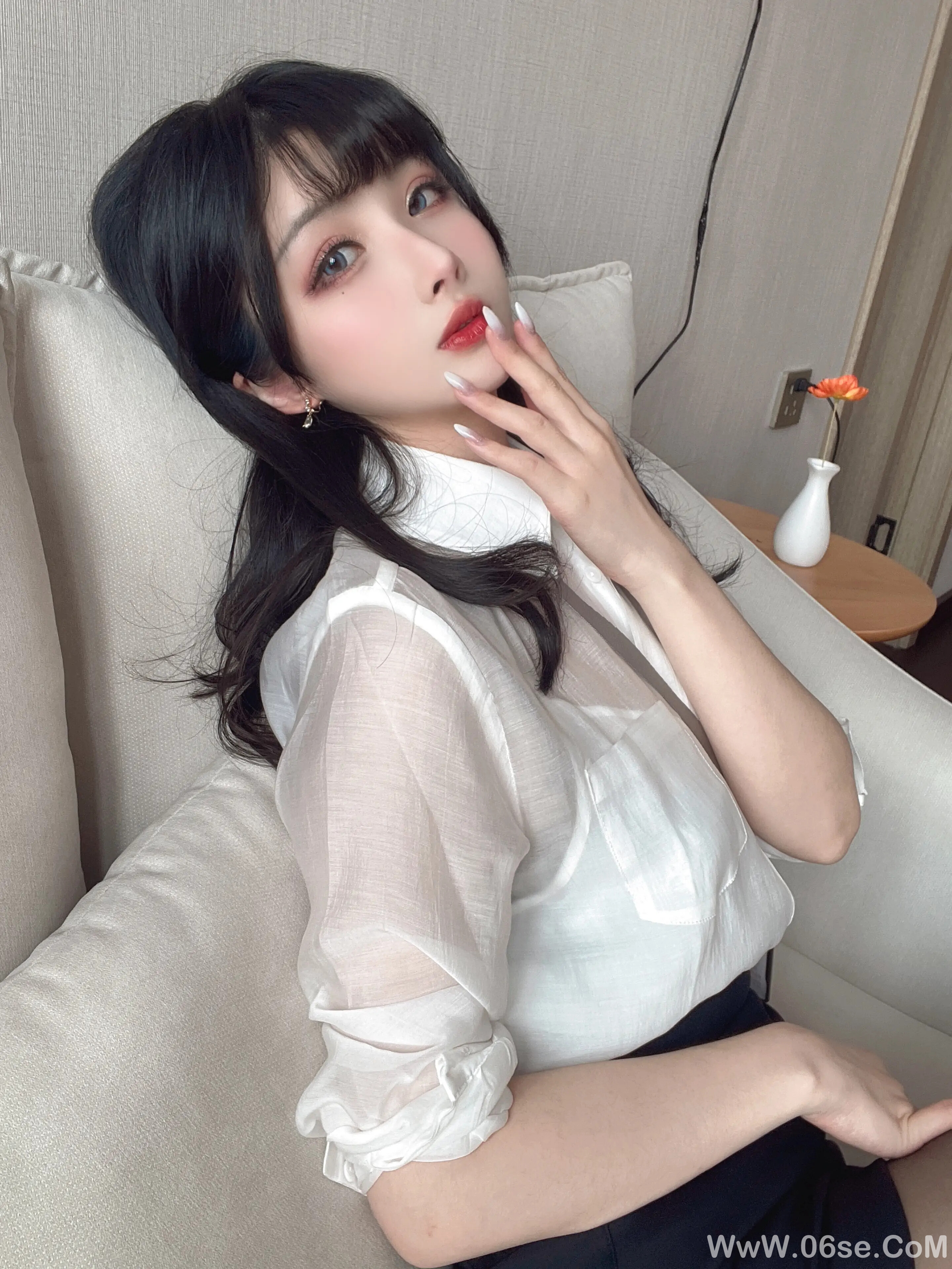 图片[95]-肉扣热热子(rioko凉凉子) 黑丝OL制服双人 (&面饼仙儿)-六色网