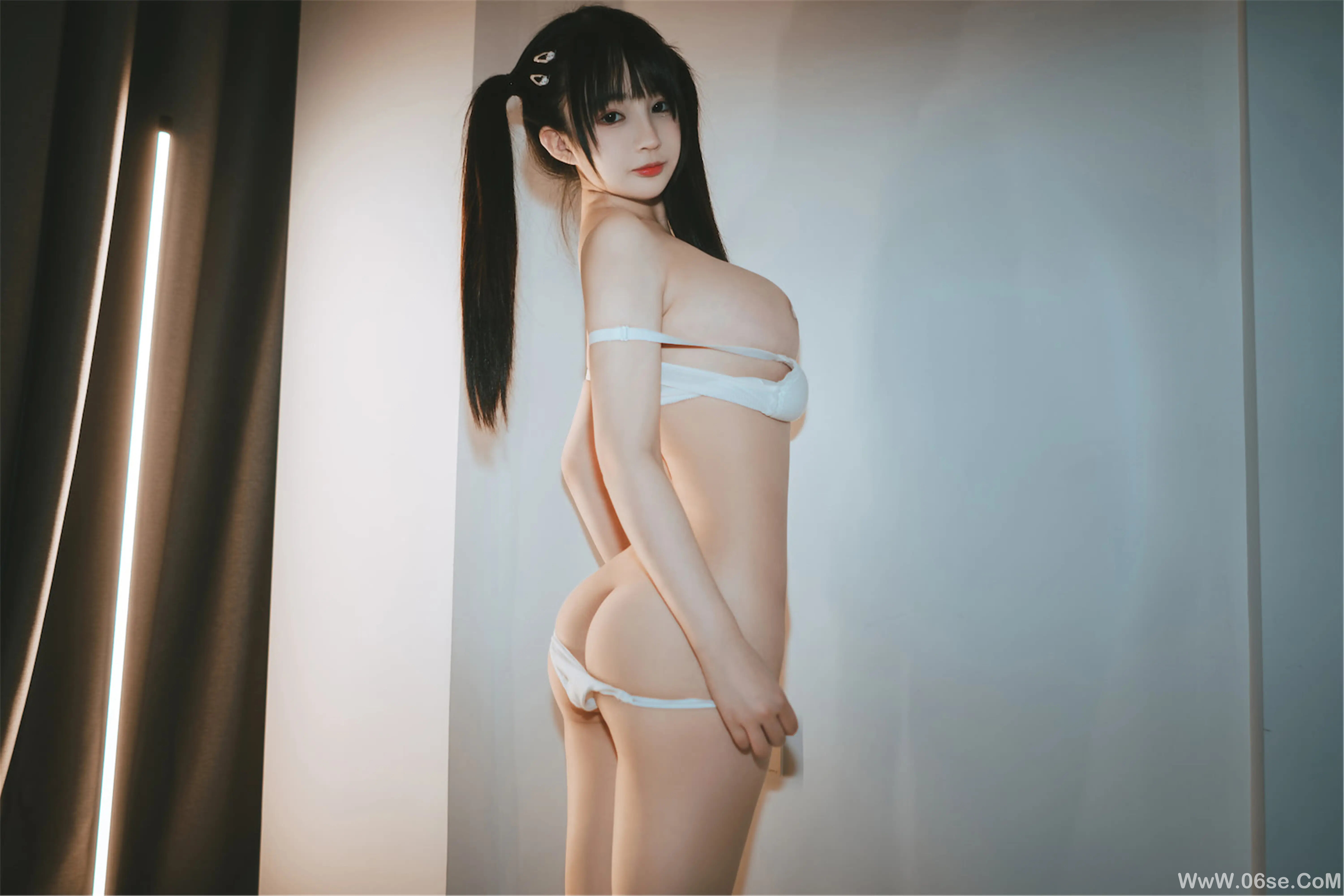 图片[28]-桜井宁宁 双马尾jk-六色网