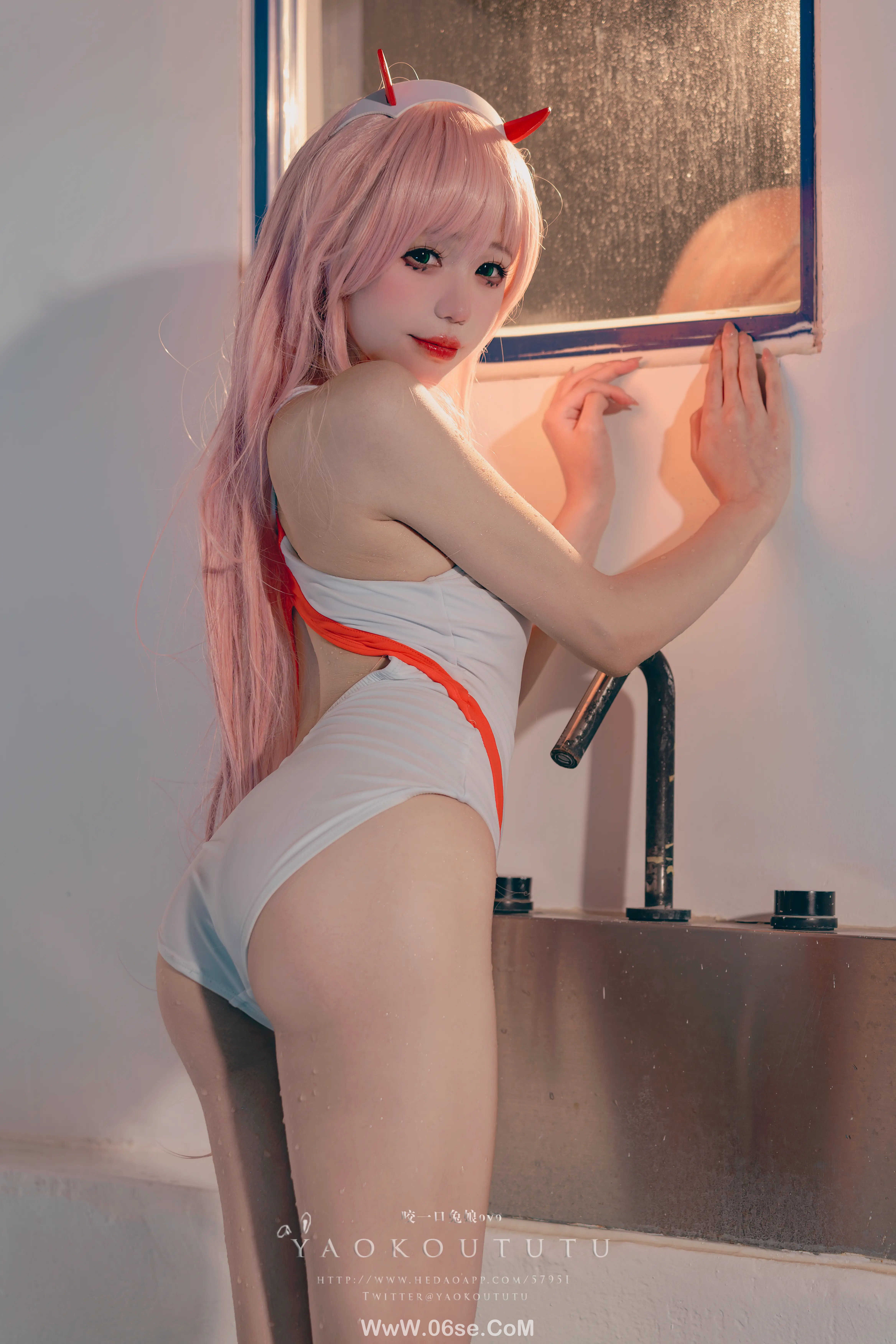 图片[33]-咬一口兔娘 泳装-六色网