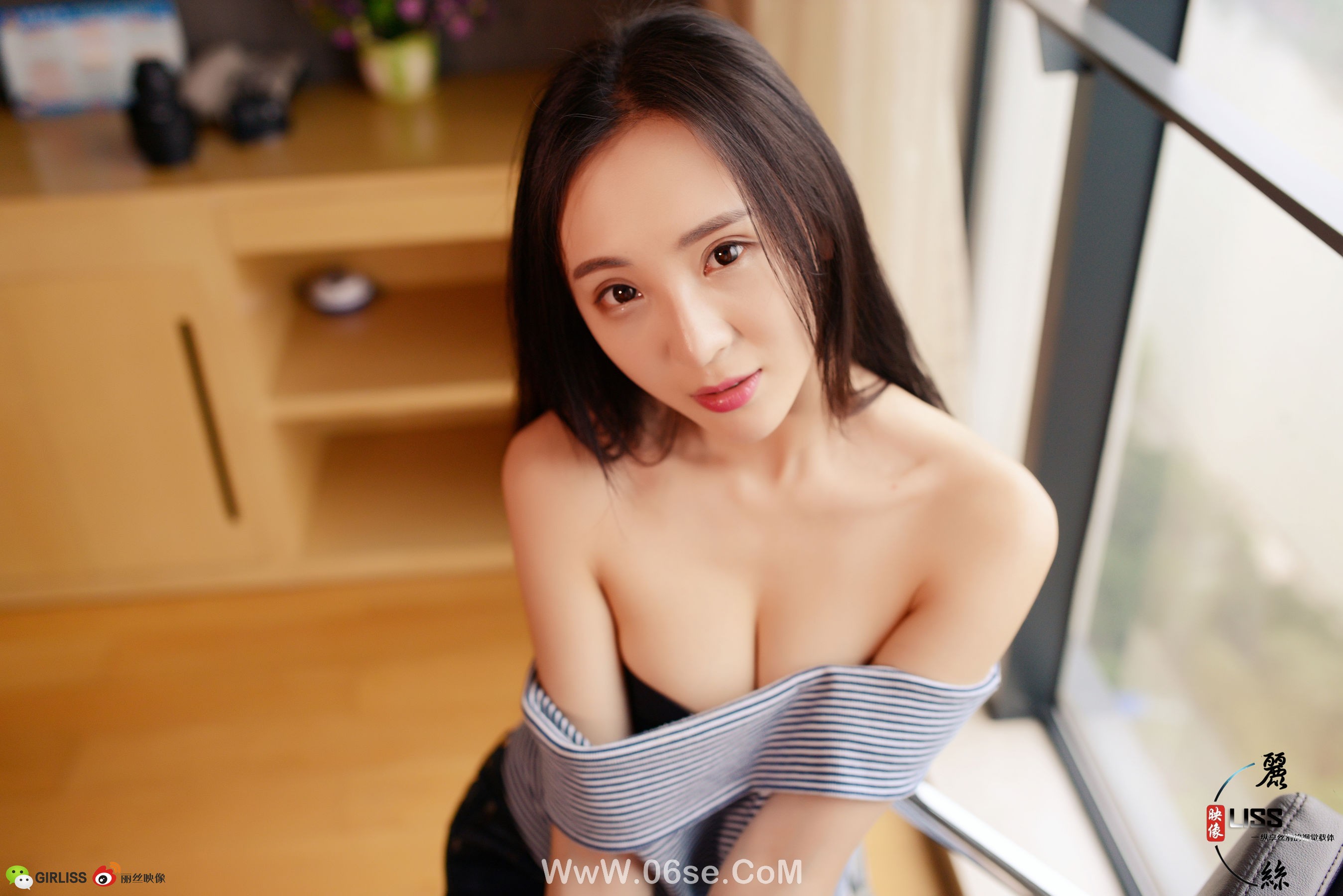 图片[15]-[丽丝映像GIRLISS] – 你的微笑 [100P]-六色网