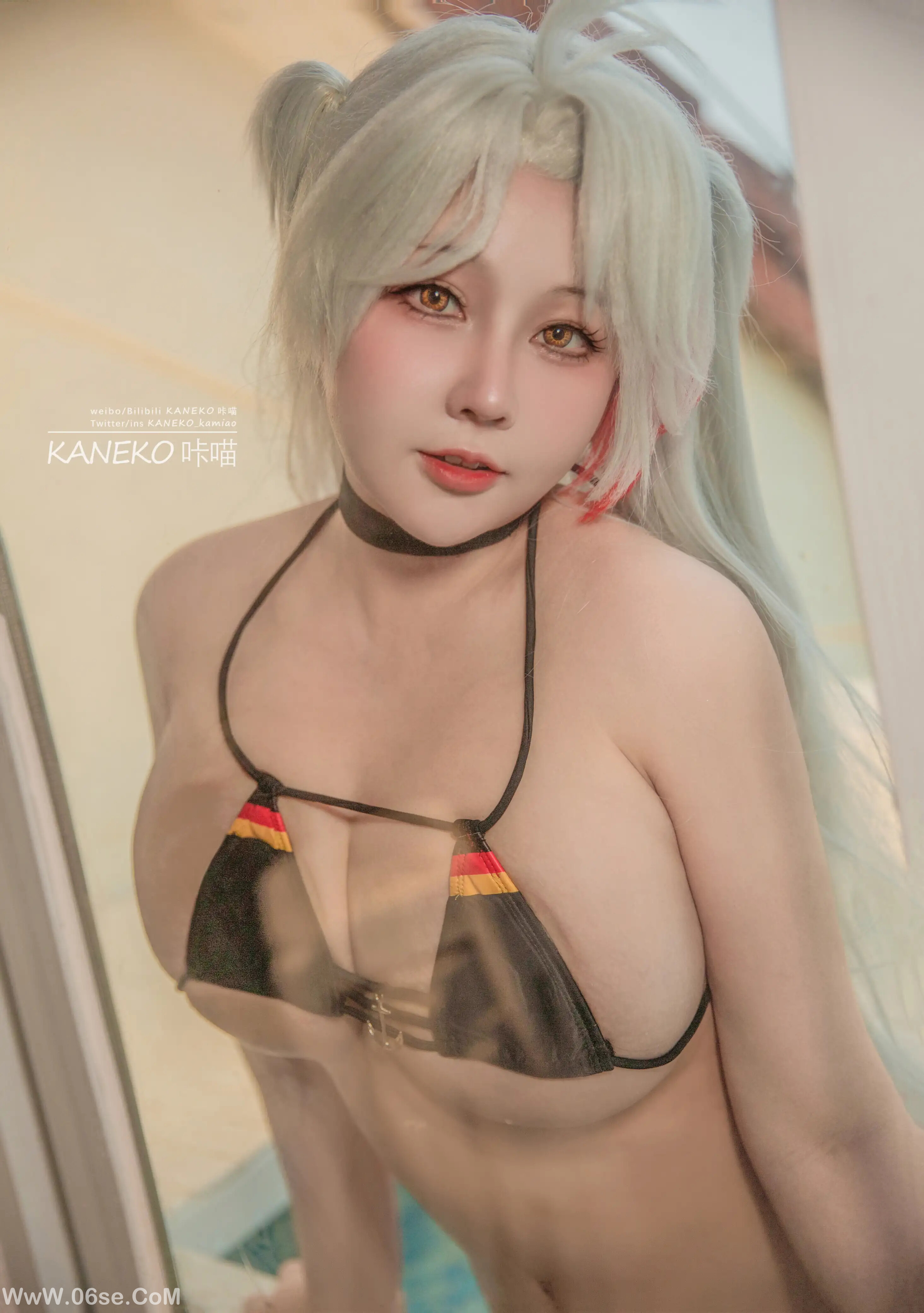 图片[8]-KANEKO_咔喵_碧蓝航线_欧根亲王泳装_-六色网