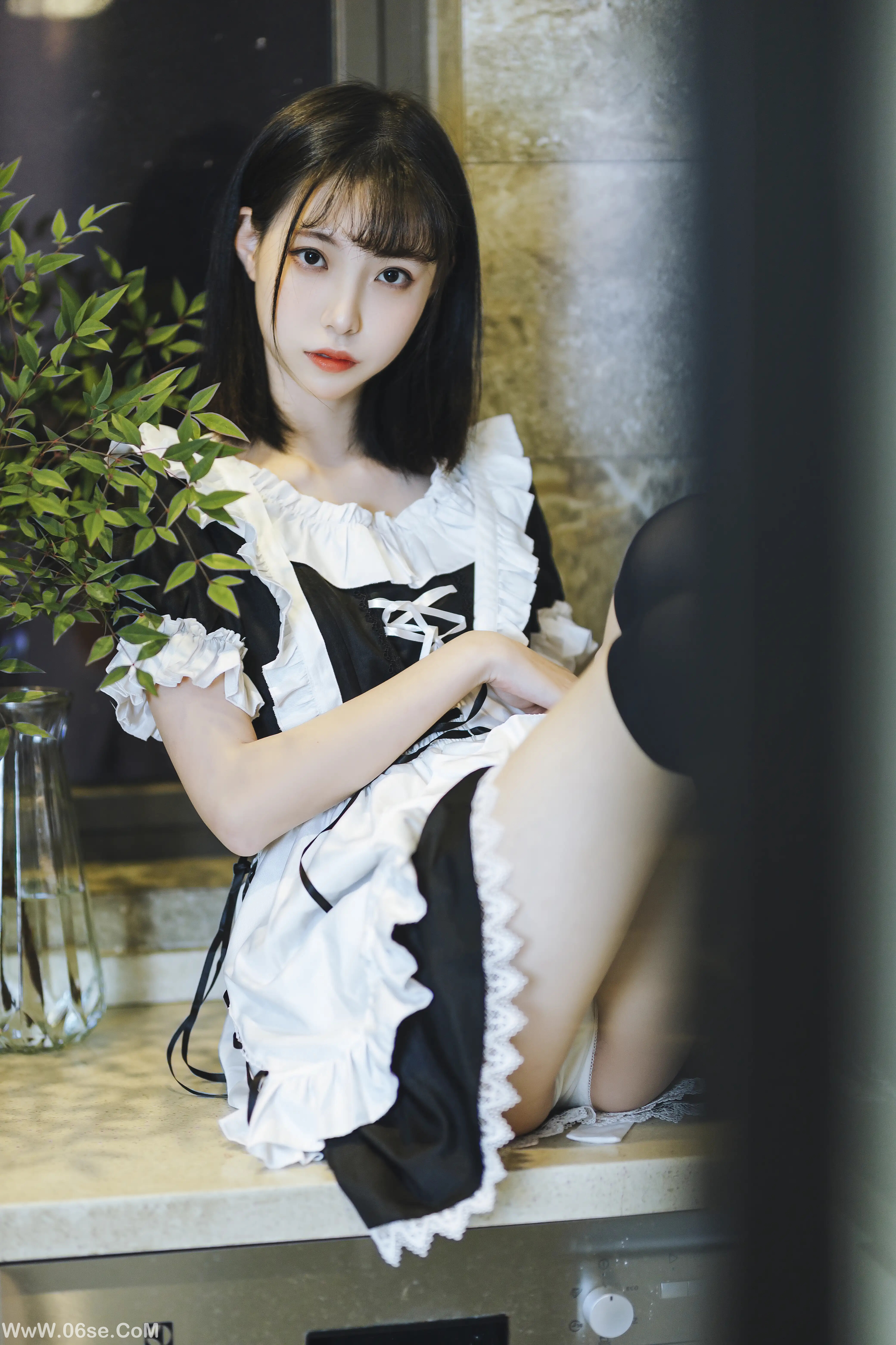 图片[19]-许岚LAN 短裙女仆-六色网