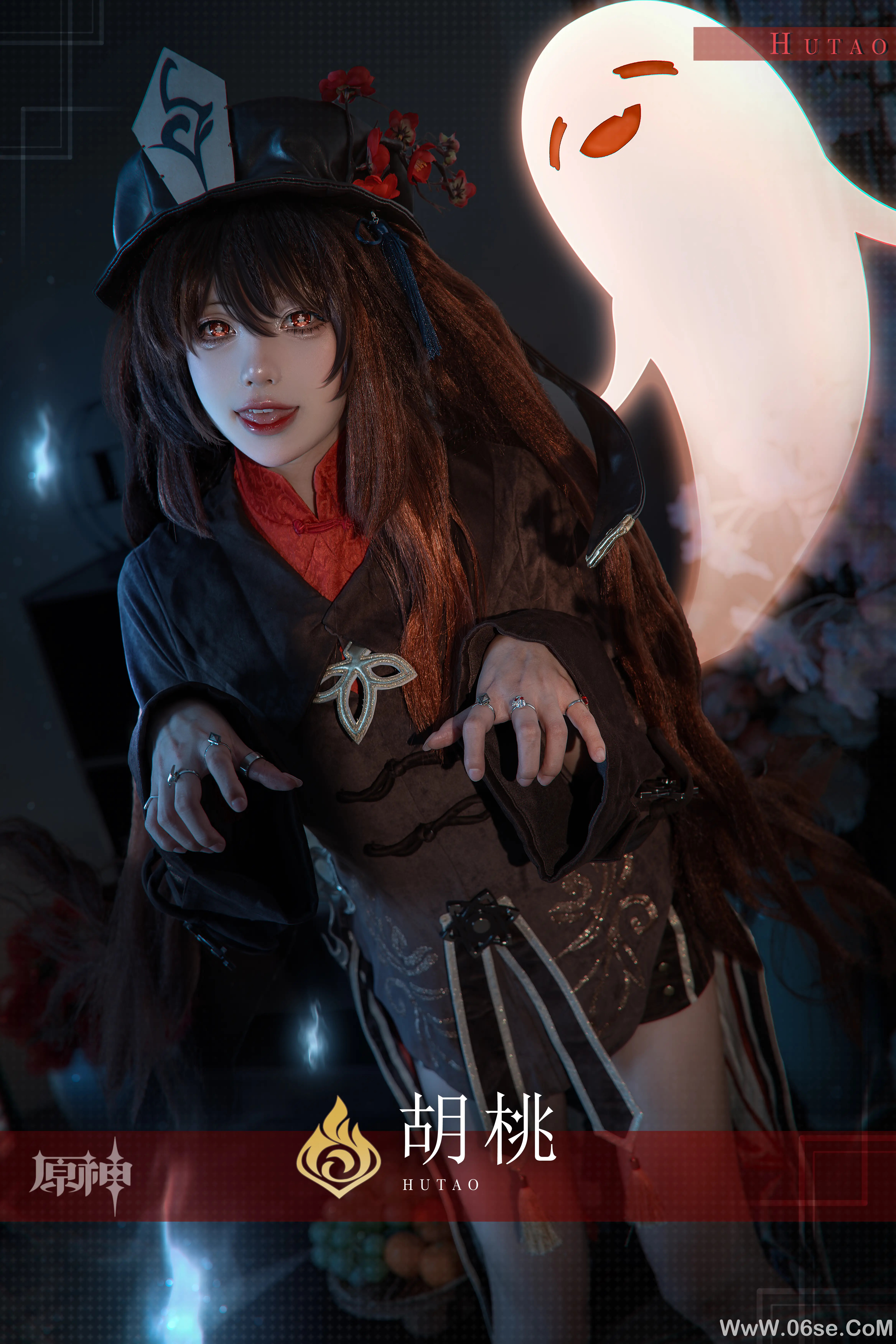 图片[63]-咬一口兔娘 往生堂堂主胡桃-六色网