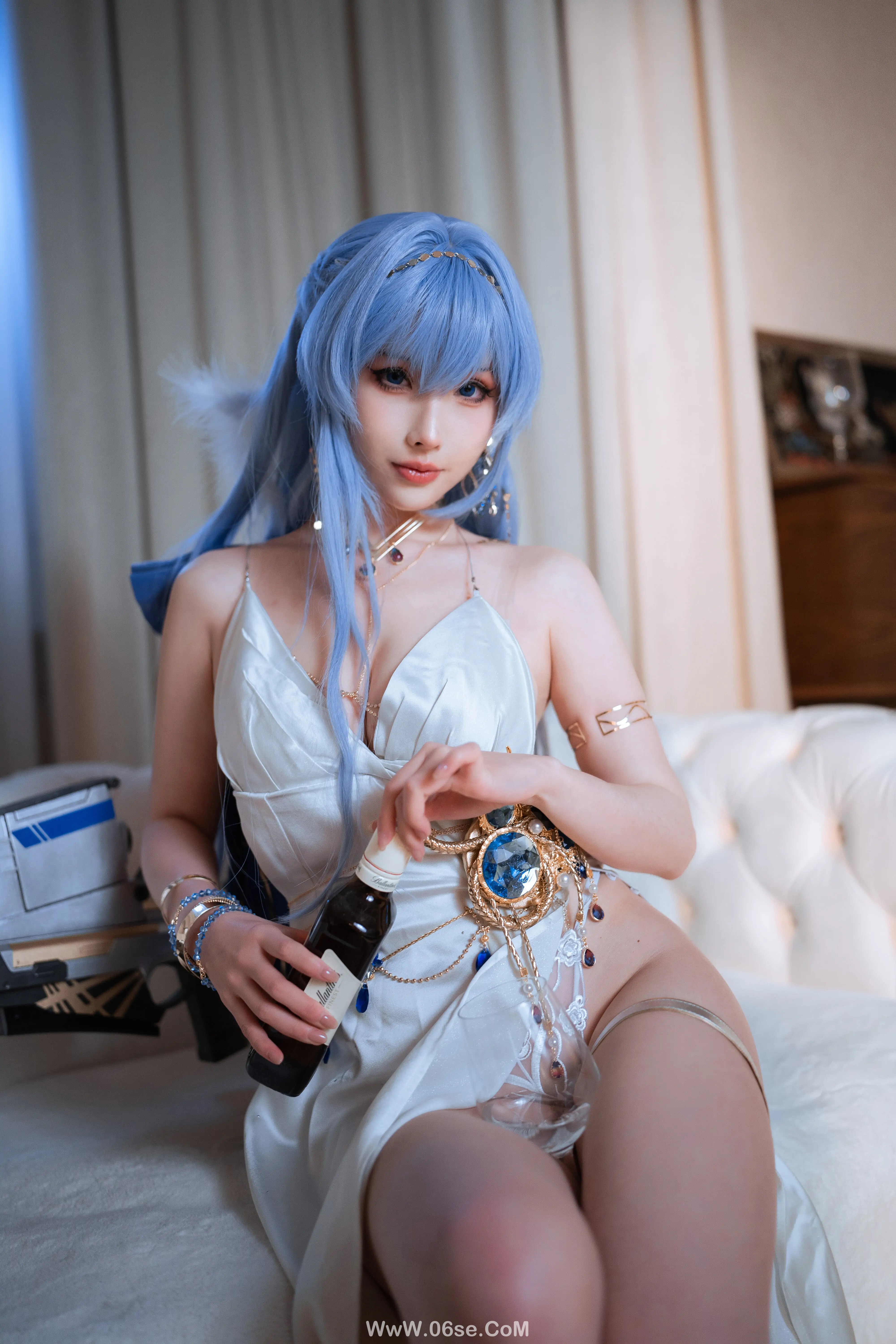 图片[6]-肉扣热热子(rioko凉凉子) 海伦礼服-六色网