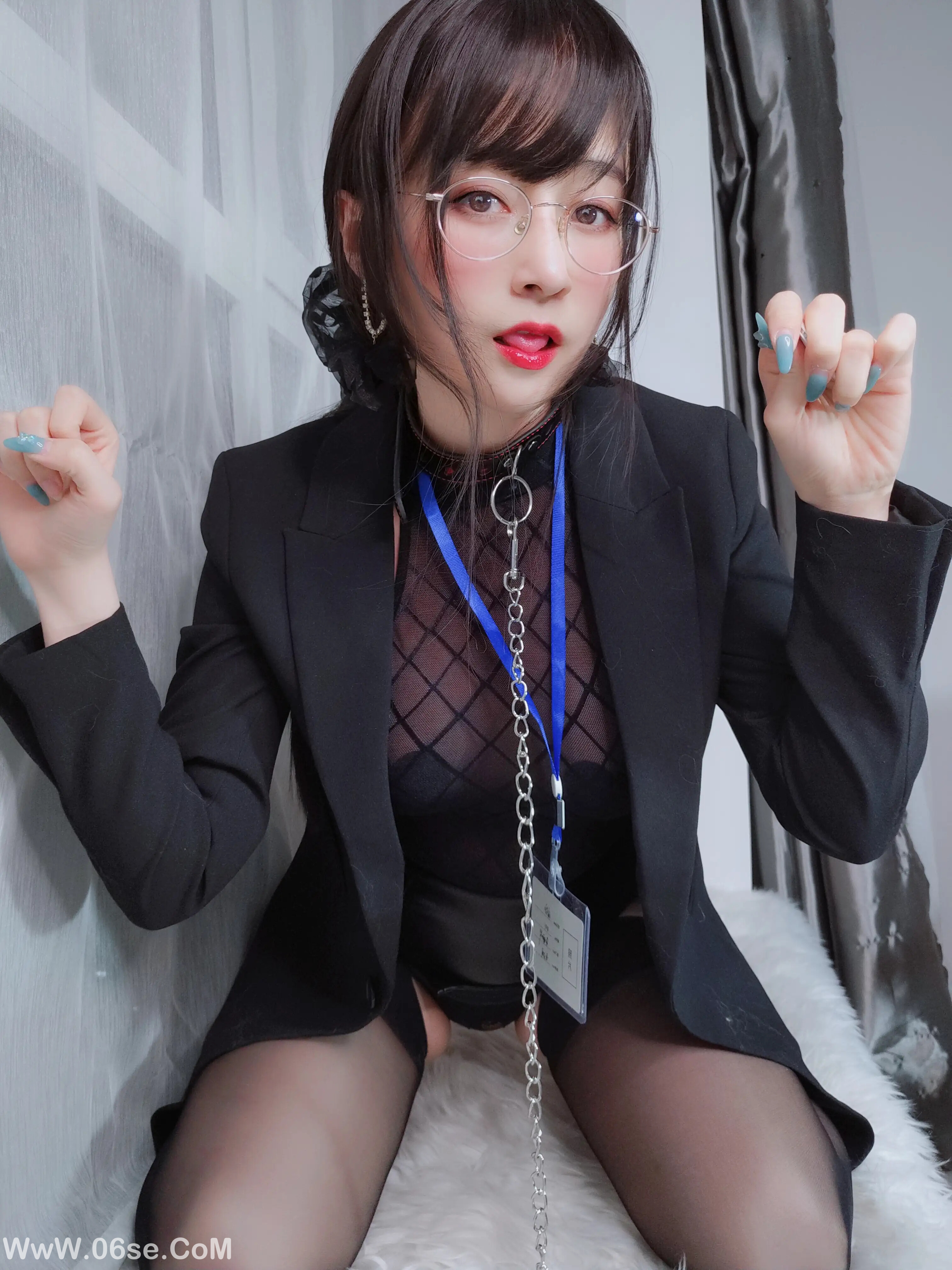 图片[25]-白银81 – 自拍 黑丝情趣-六色网
